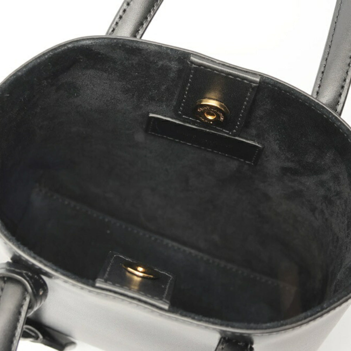 Saint Laurent Black Leather Shoulder Bag (Pre-Owned)