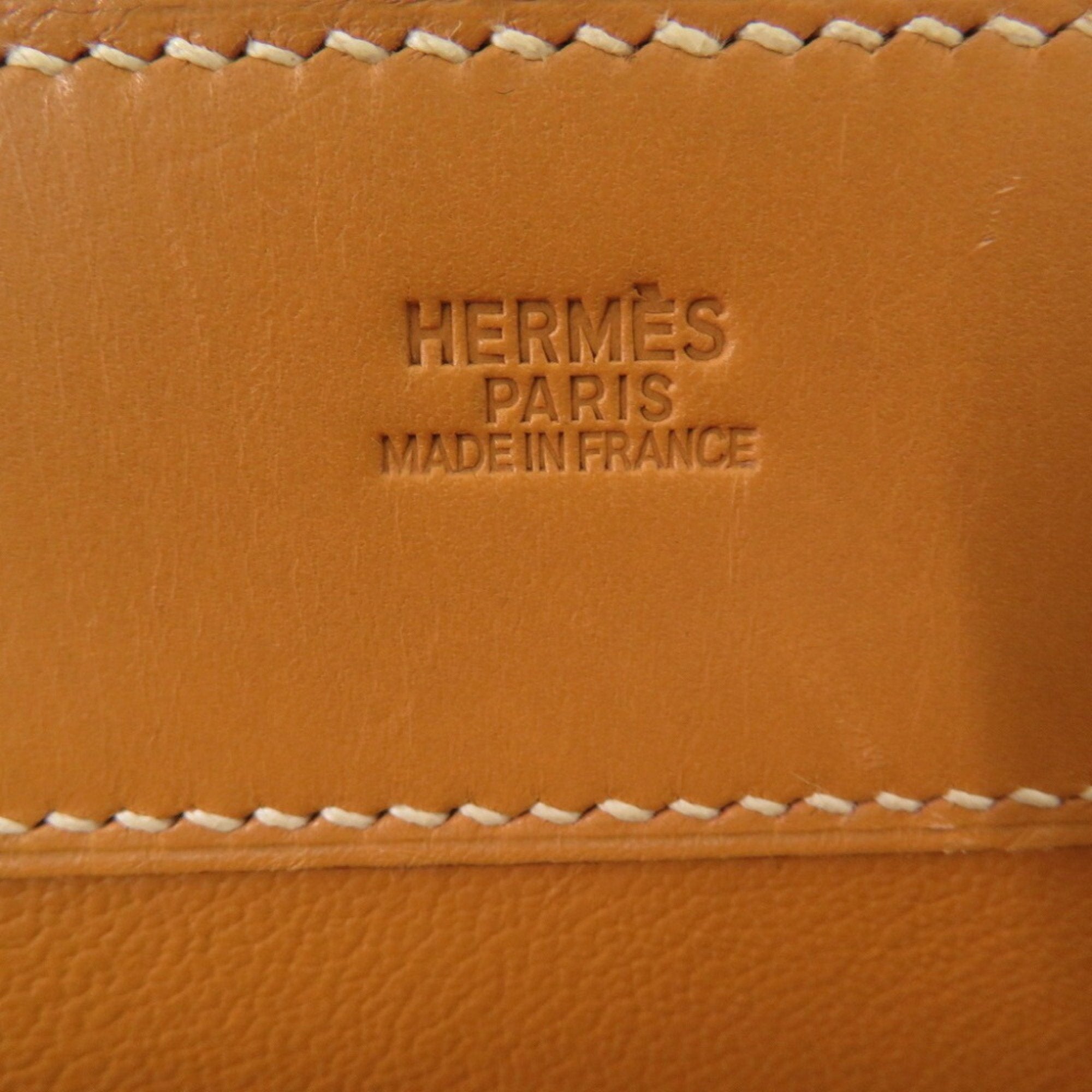 Hermes Natural Vache Leather Shoulder Bag (Pre-Owned)