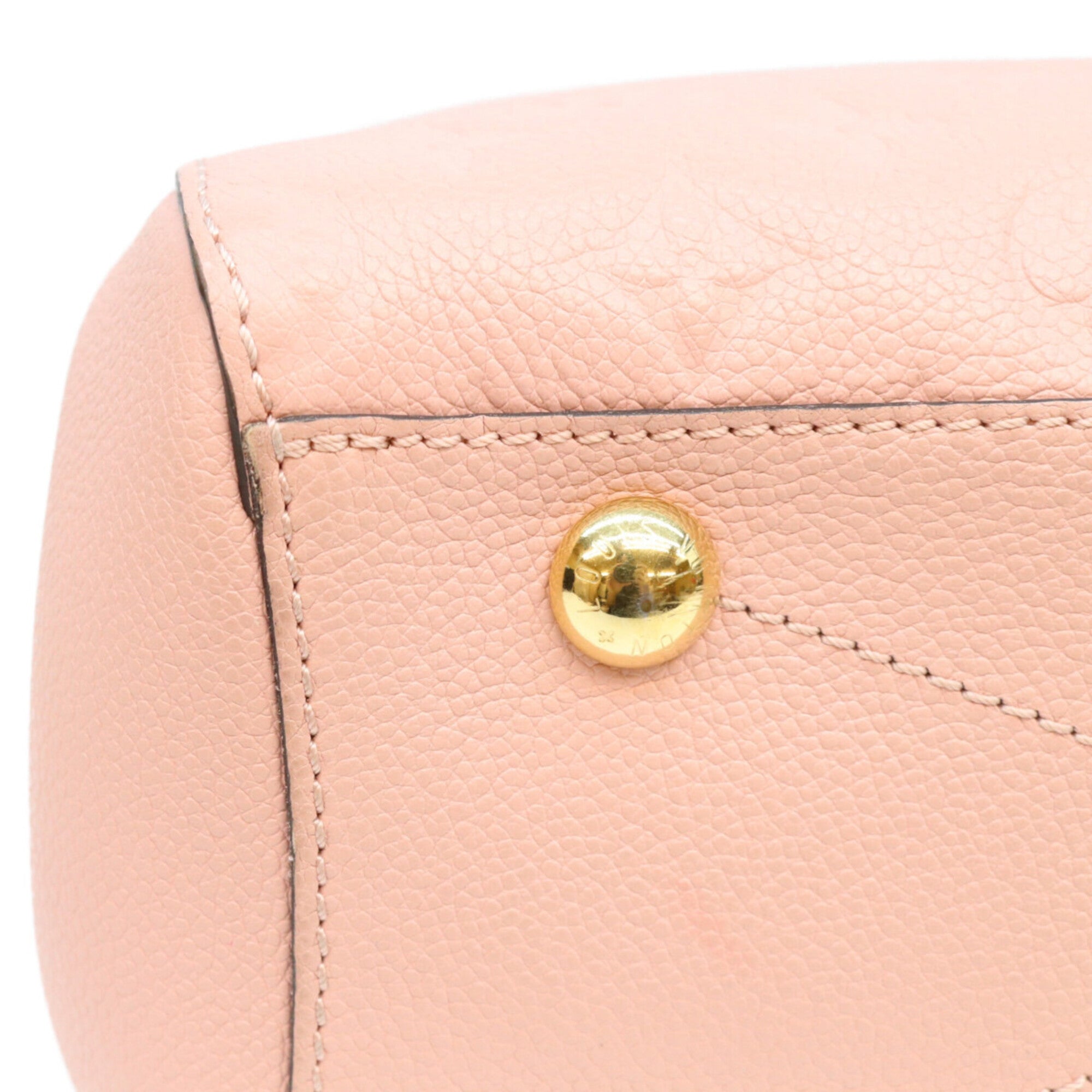 Louis Vuitton Pink Monogram Empreinte Shoulder Bag (Pre-Owned)