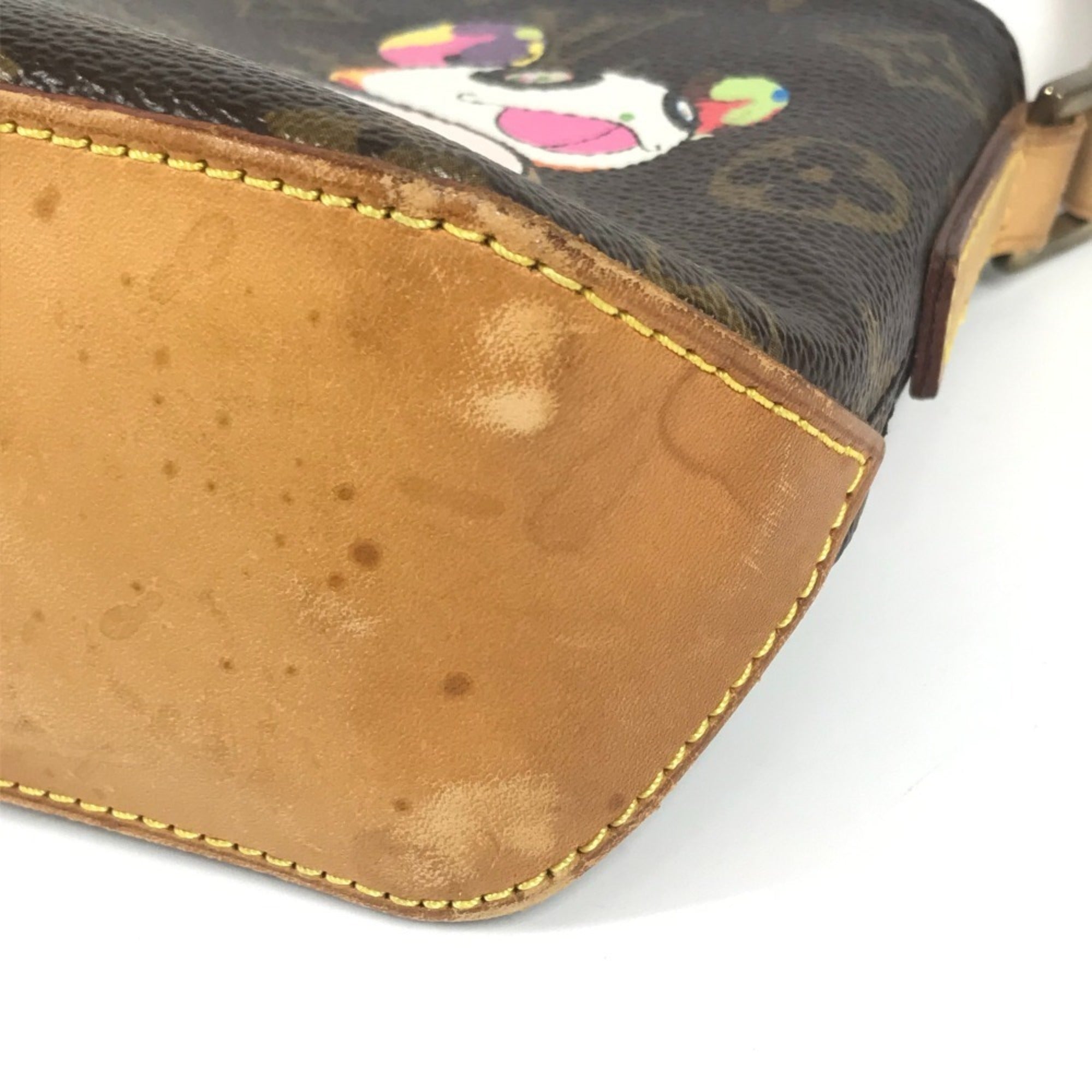 Louis Vuitton Brown Monogram Panda Multi-Color Monogram Pochette Shoulder Bag (Pre-Owned)