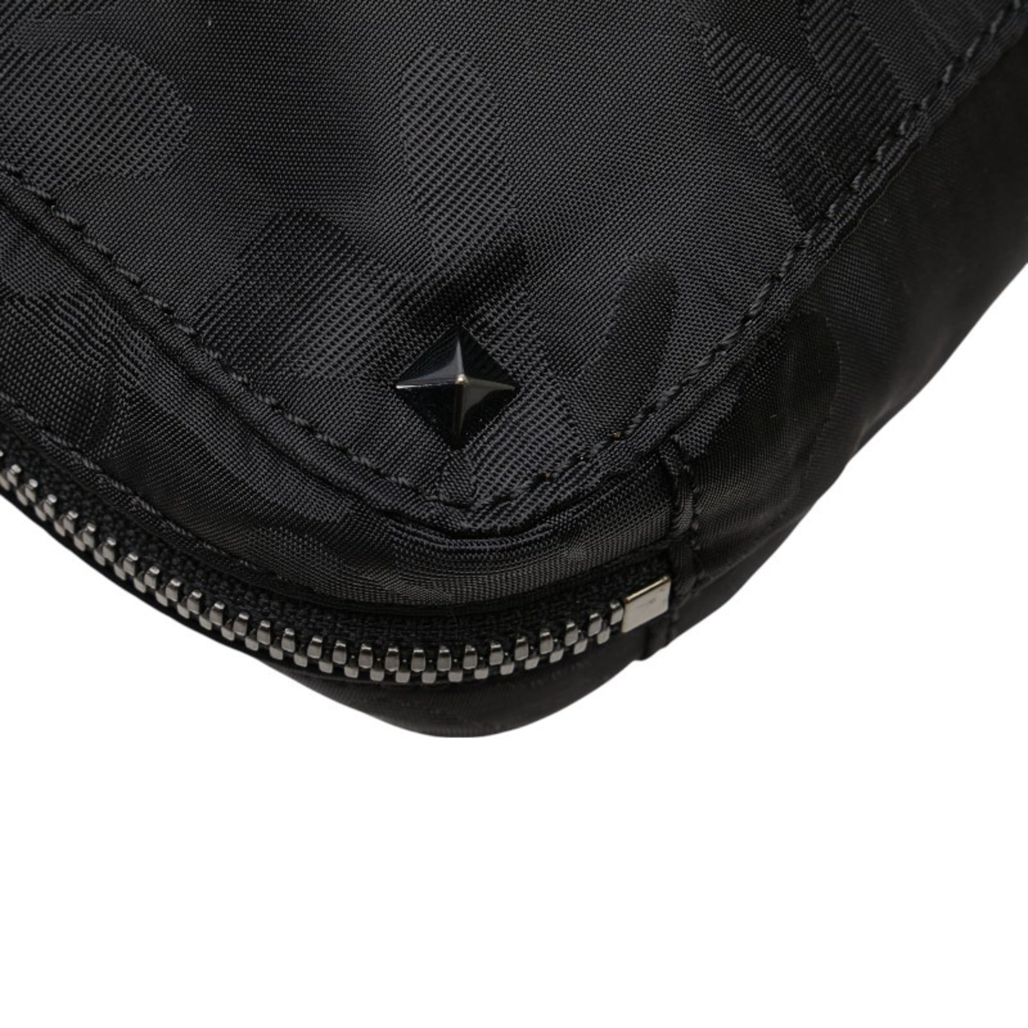 Valentino Black Nylon Clutch Bag (Pre-Owned)