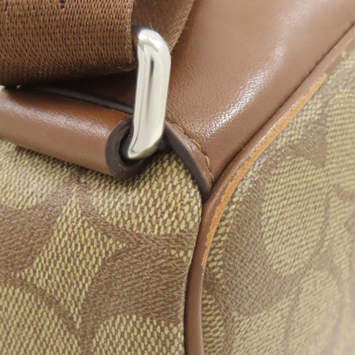 Coach Signature Brown Pvc Leather Backpack (Pre-Owned)