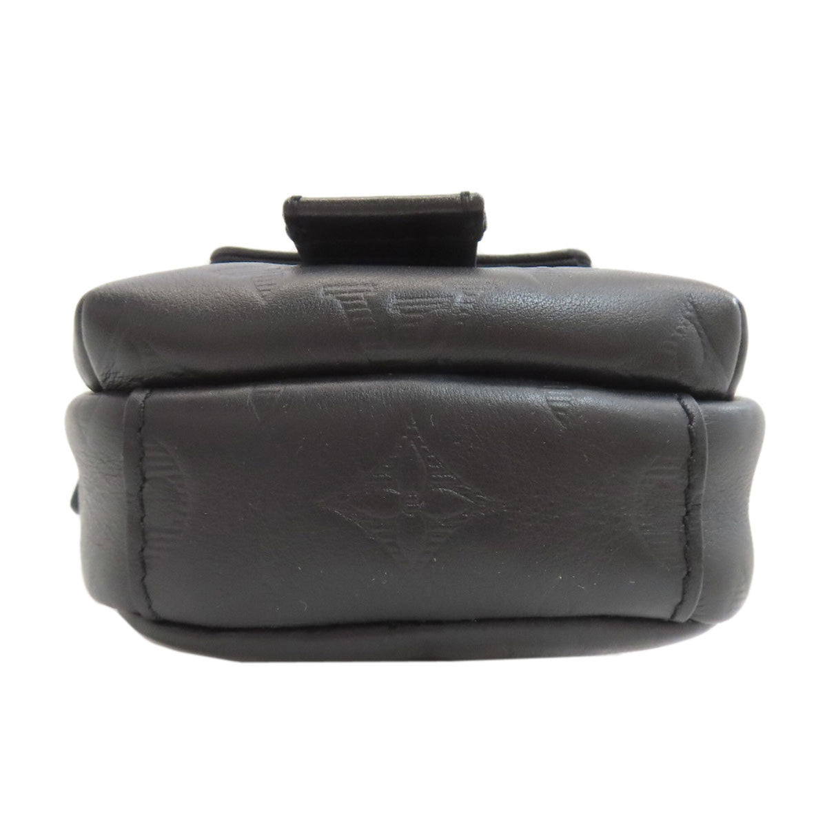 Louis Vuitton Noir Monogram Shadow Shoulder Bag (Pre-Owned)
