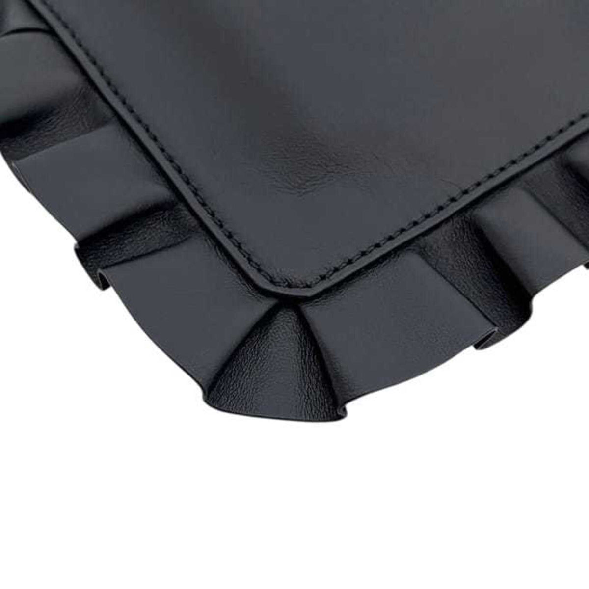 Redvalentino Black Leather Shoulder Bag (Pre-Owned)