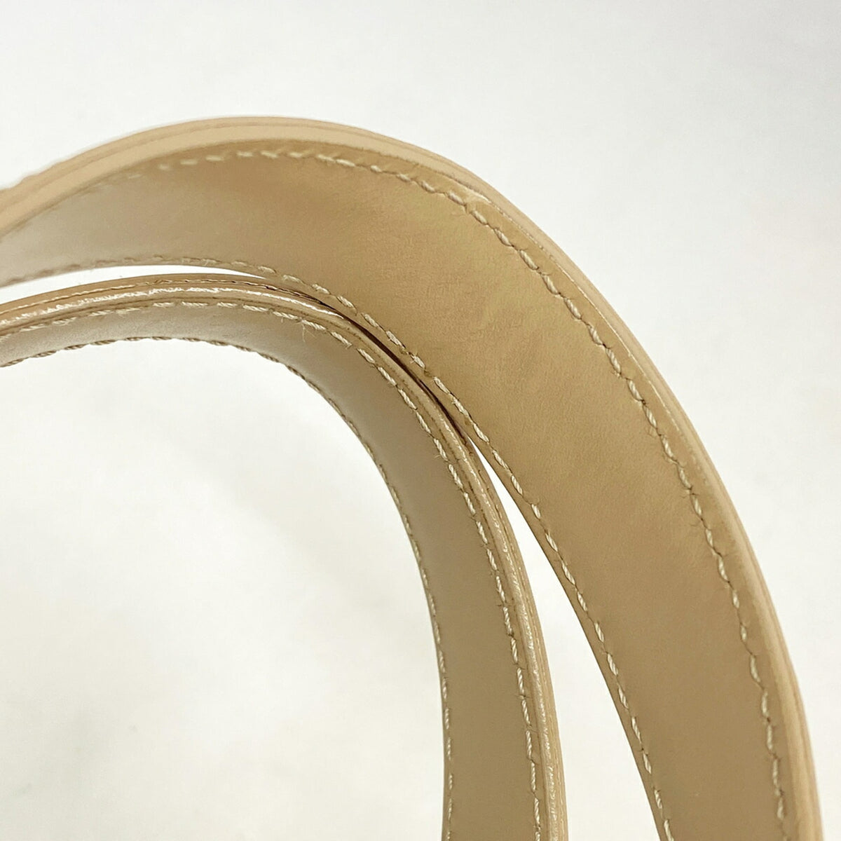 Chanel Beige Nylon Handbag (Pre-Owned)