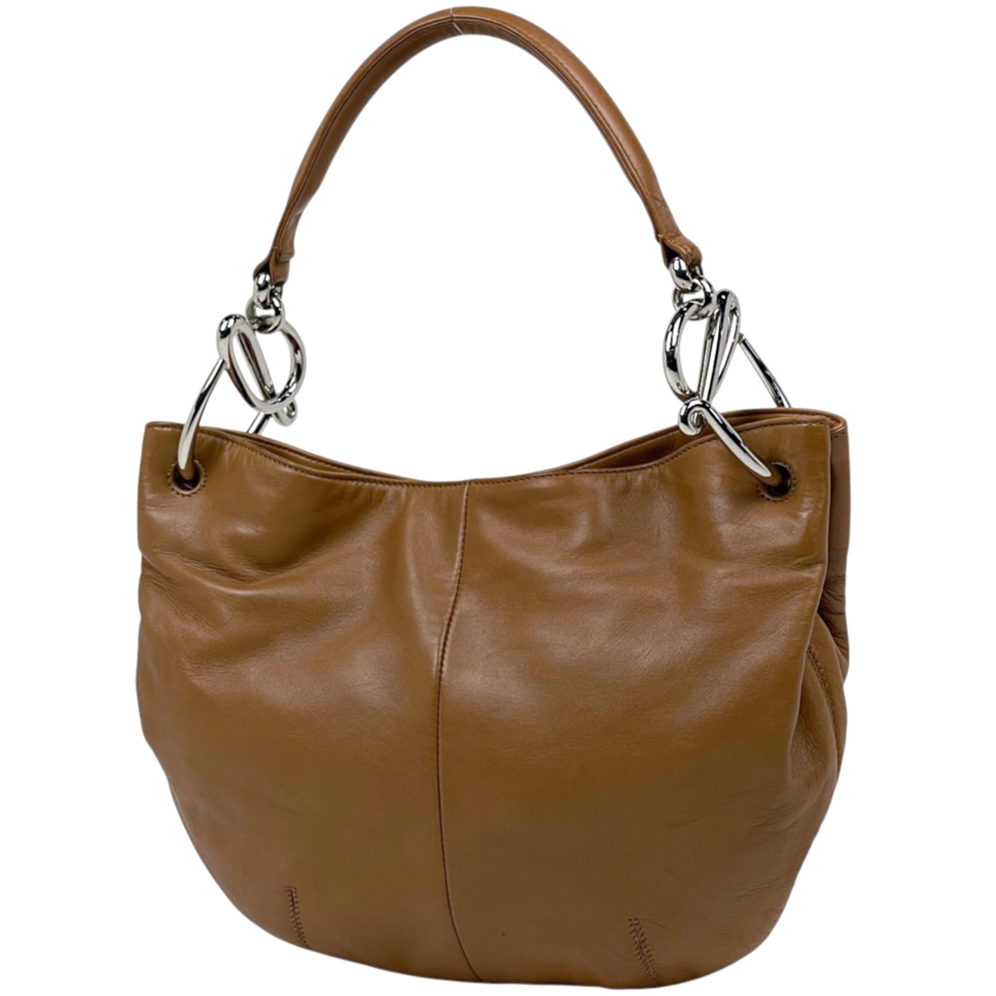 Loewe Brown Leather Shoulder Bag (Pre-Owned)