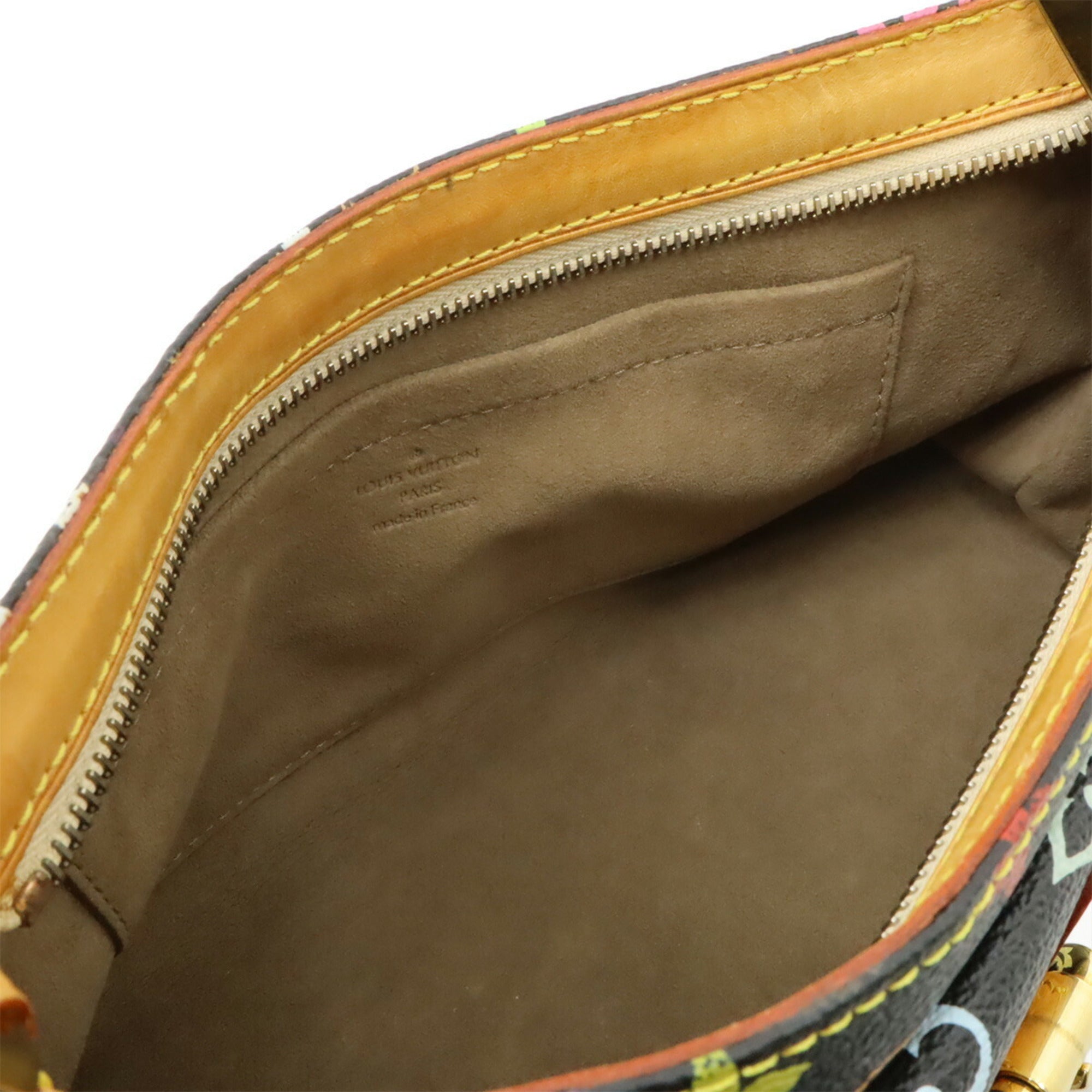 Louis Vuitton Noir Monogram Canvas Handbag Shoulder Bag (Pre-Owned)