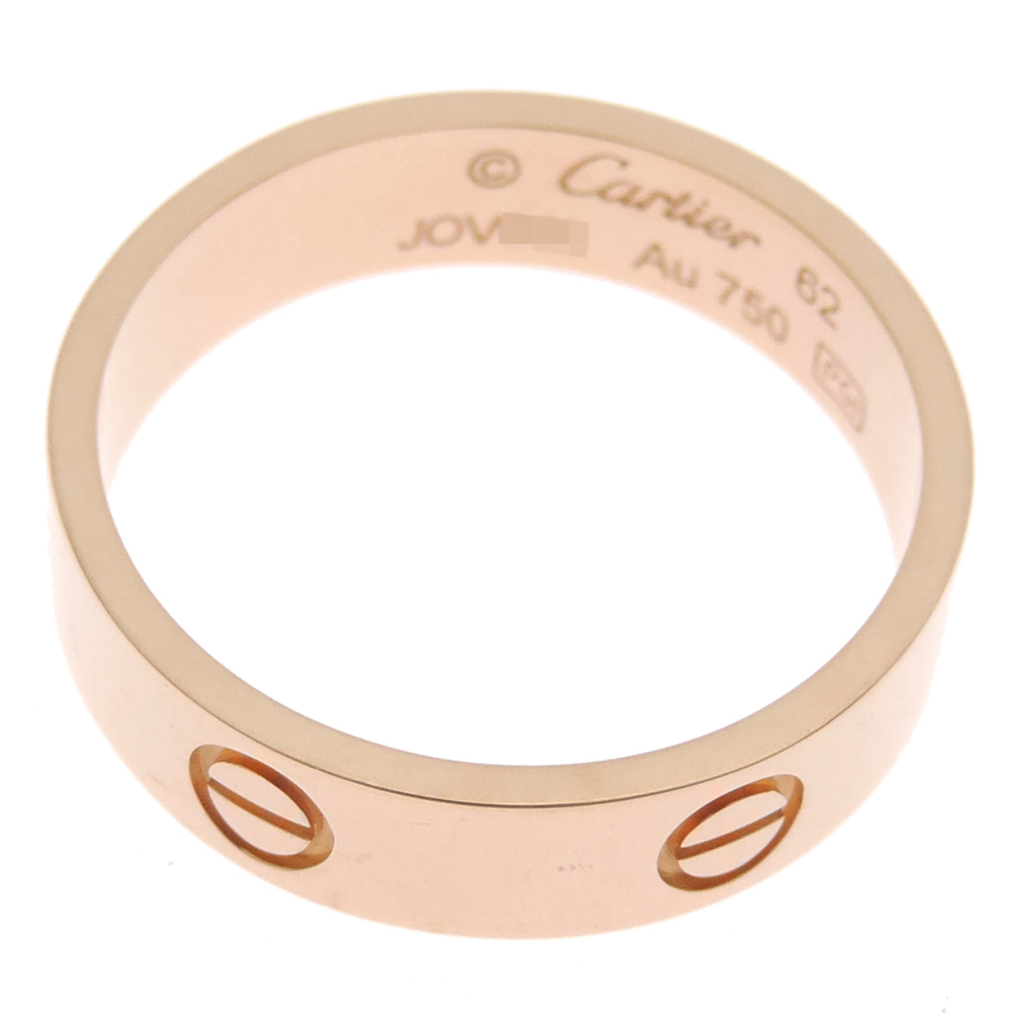 Cartier Pink Gold (18K) Band Ring (Pre-Owned)