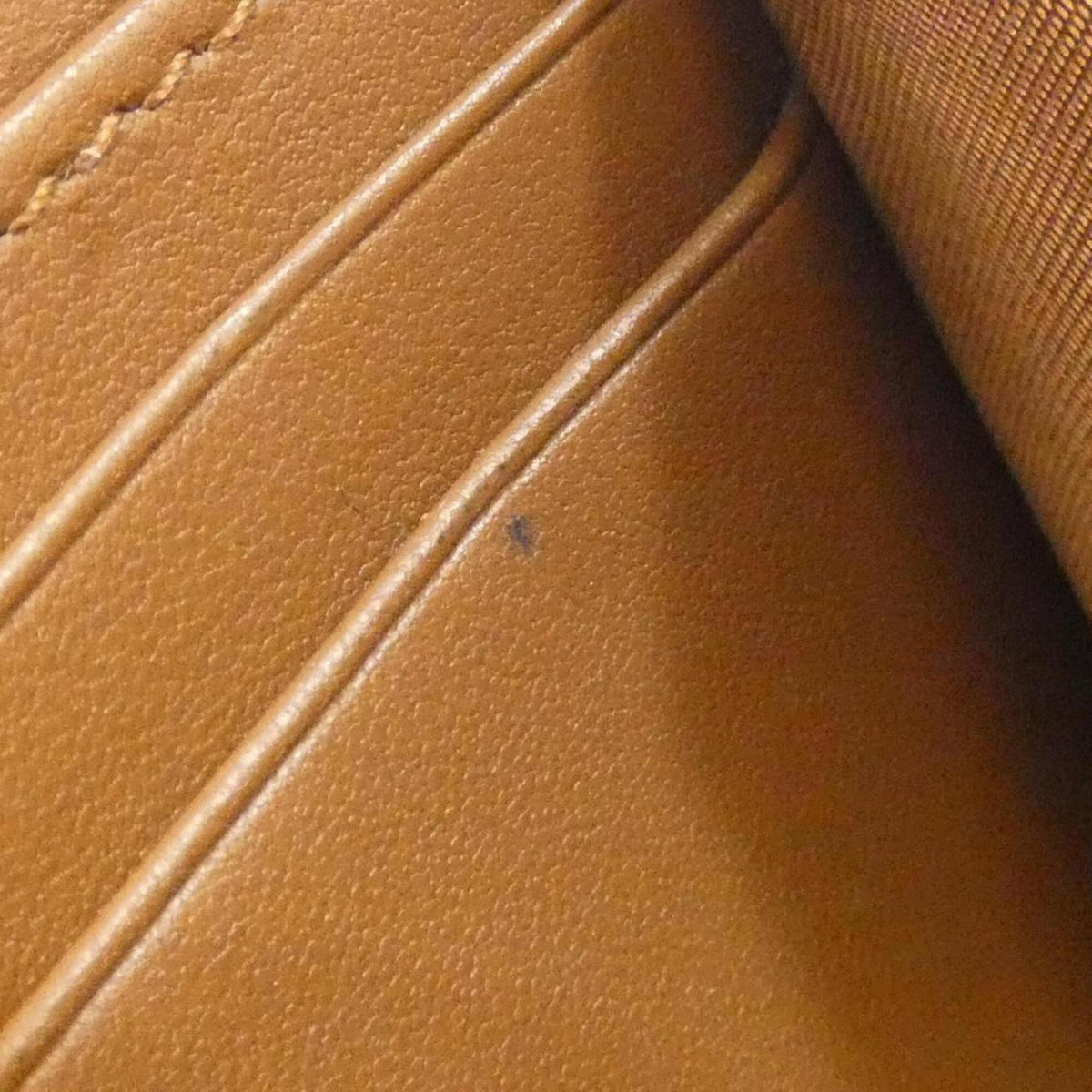 Christian Dior Brown Leather Long Wallet (Bi-Fold) (Pre-Owned)