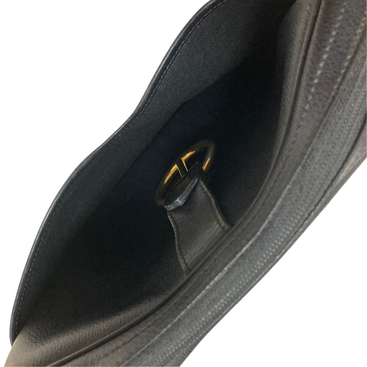 Christian Dior Black Pvc Pouch Shoulder Bag (Pre-Owned)