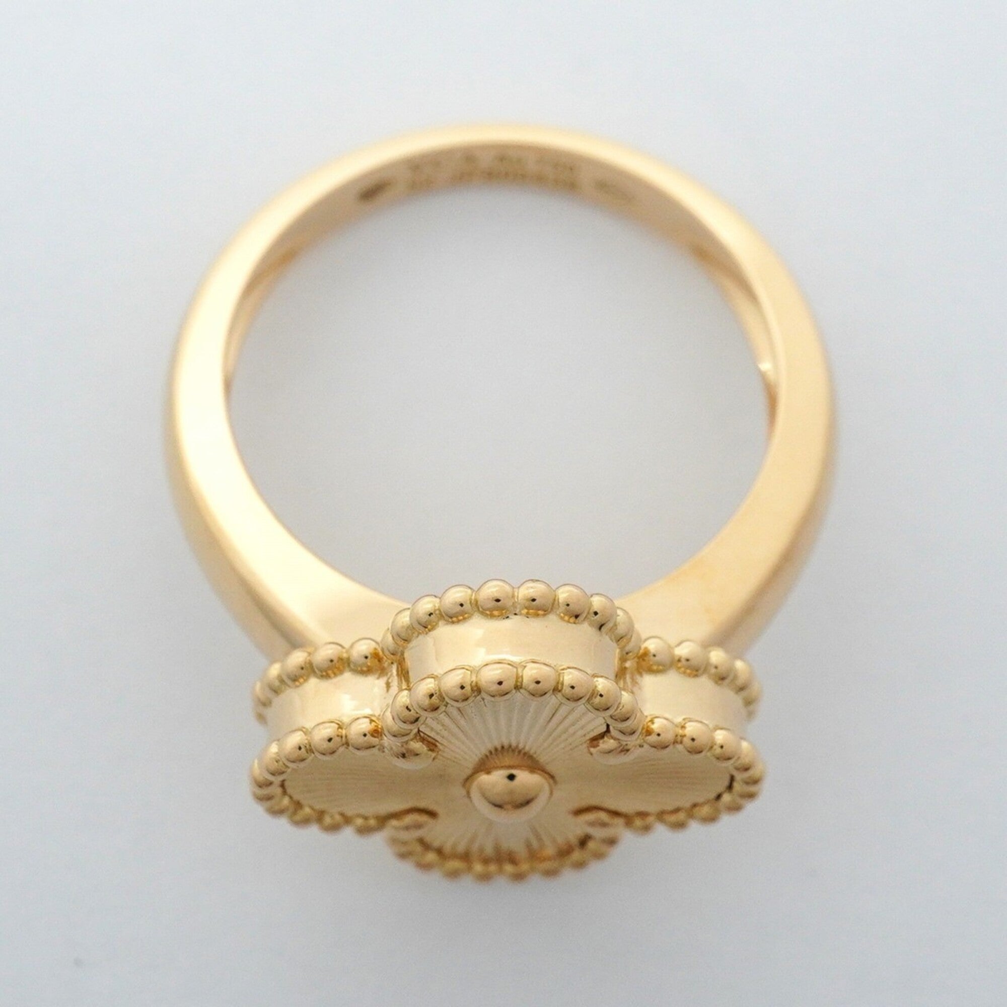 Van Cleef & Arpels Yellow Gold (18K) Band Ring (Pre-Owned)