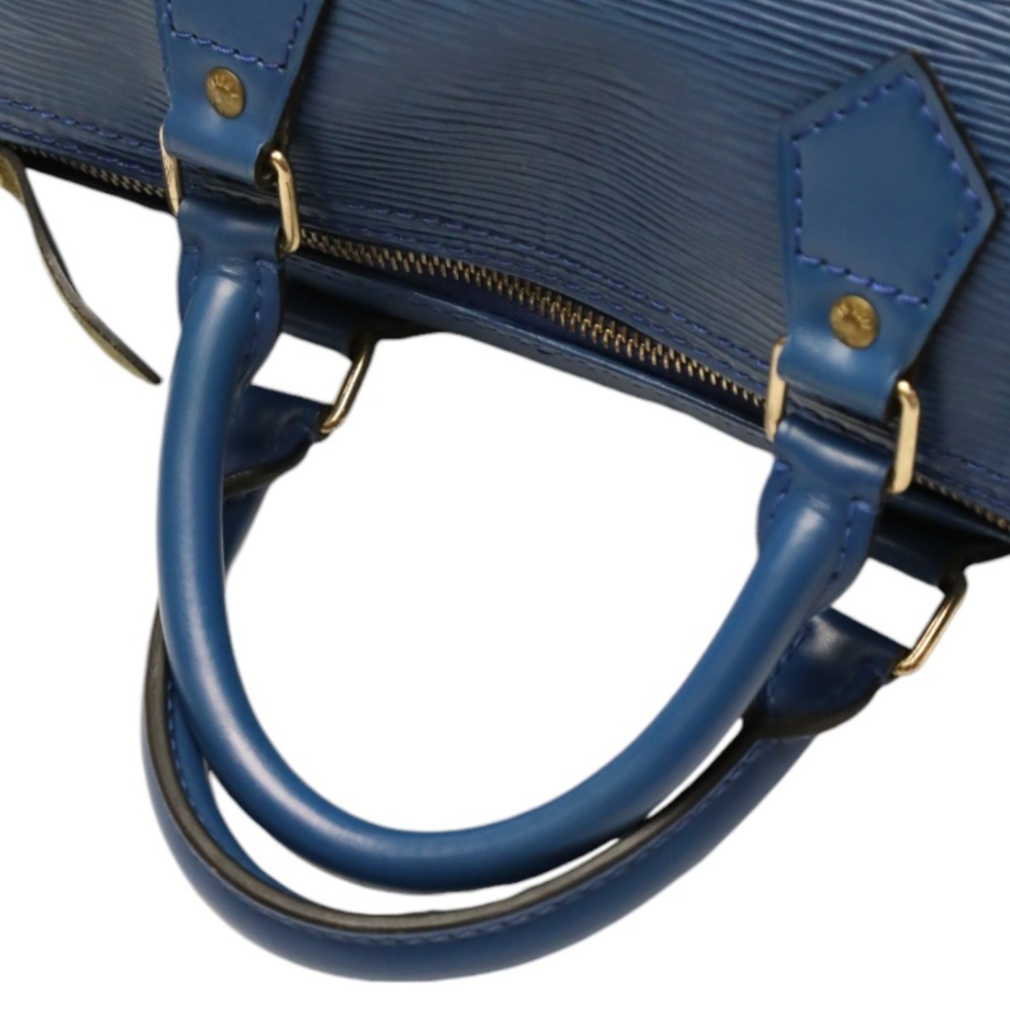 Louis Vuitton Galle Toledo Blue Epi Leather Handbag (Pre-Owned)