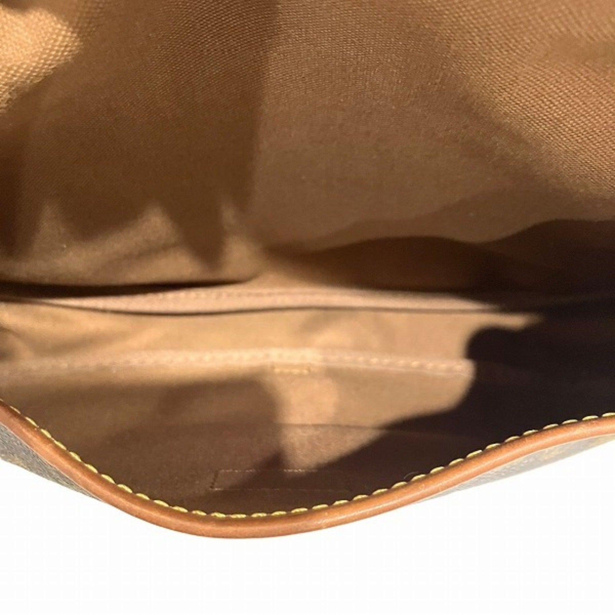 Louis Vuitton Brown Monogram Handbag Shoulder Bag (Pre-Owned)
