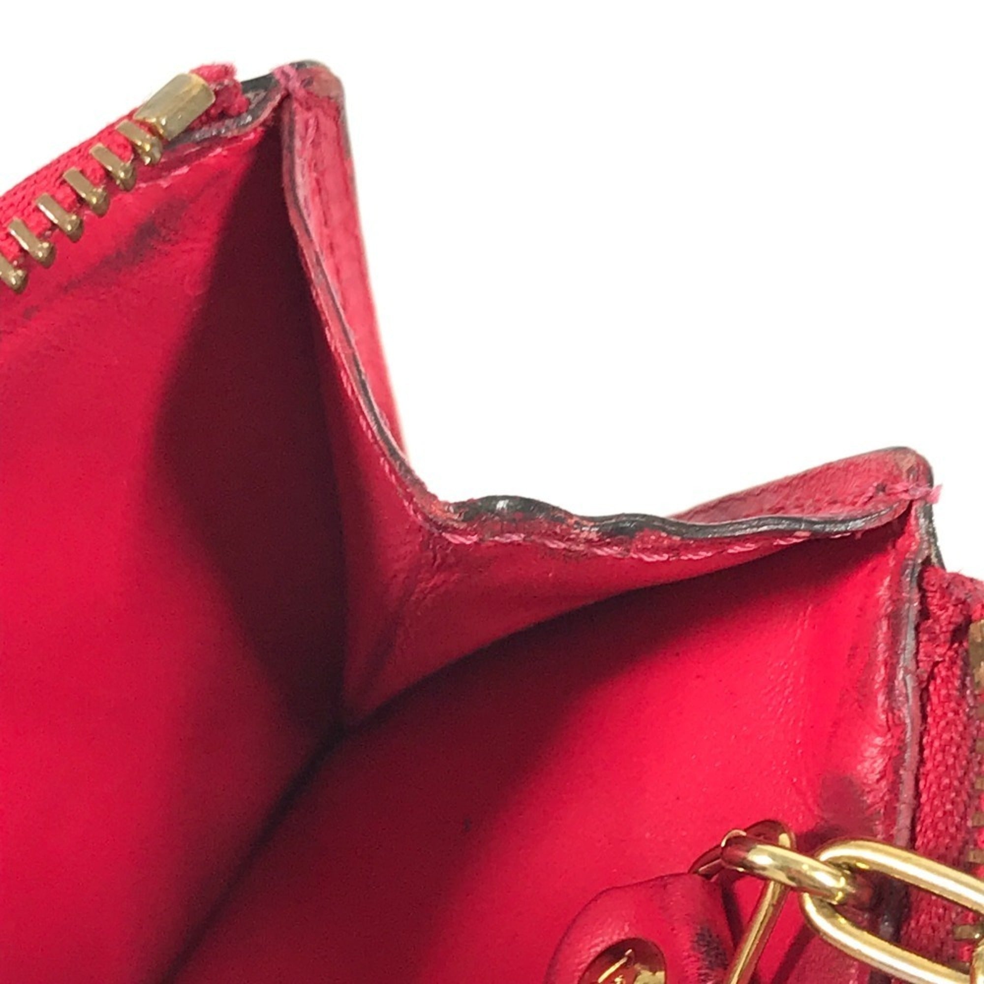Louis Vuitton Monogram Vernis Pink Monogram Vernis Coin Purse/Coin Case (Pre-Owned)