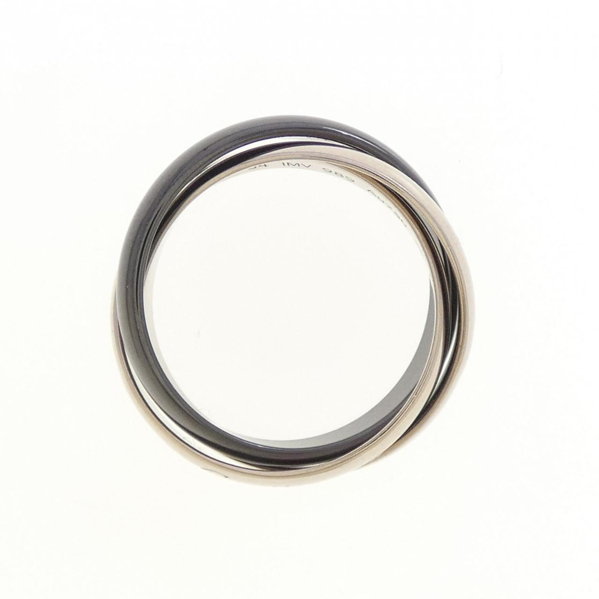 Cartier White Gold (18K) Ceramic Band Ring (Pre-Owned)
