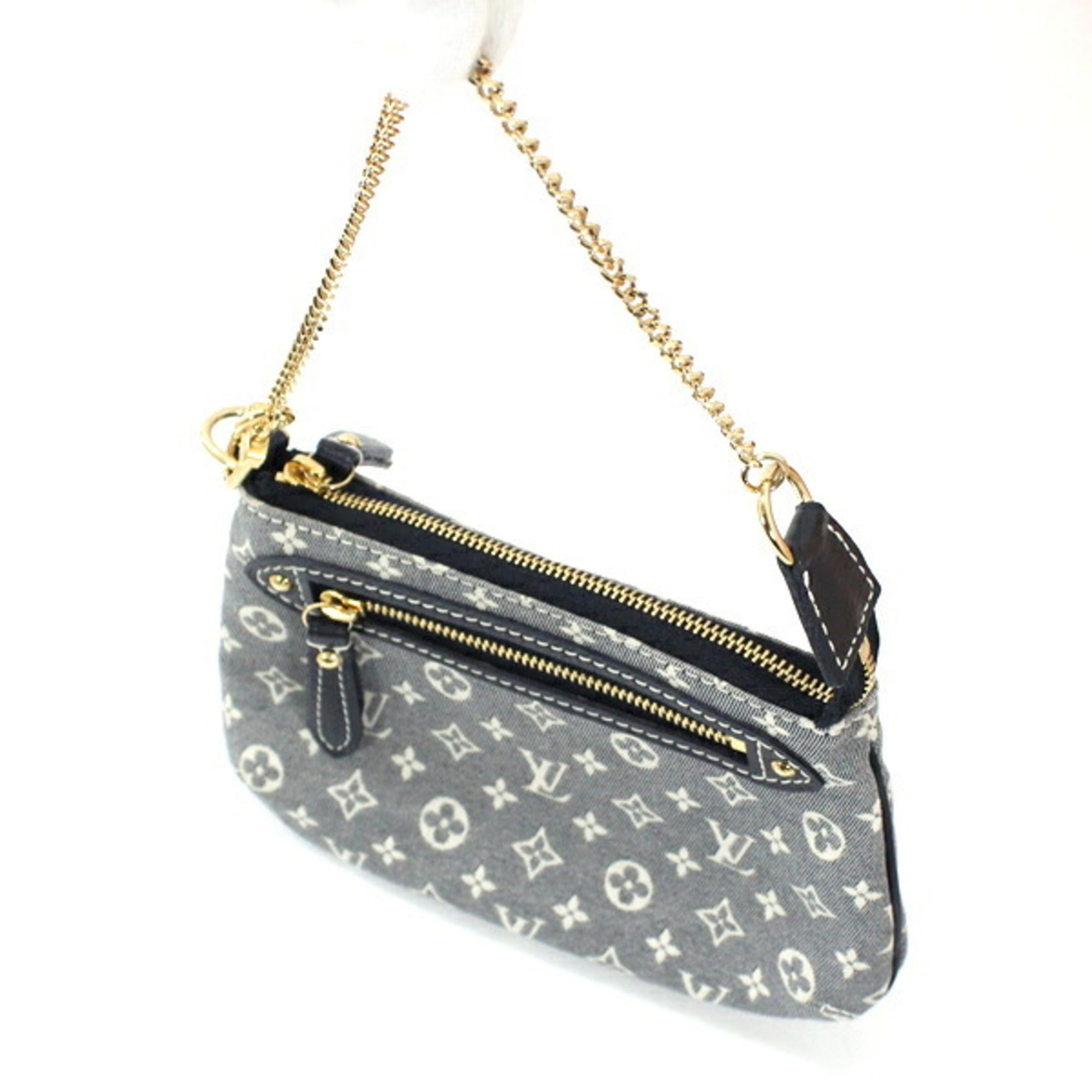 Louis Vuitton Ancre Monogram Navy Canvas Monogram Idylle Handbag Pochette Pouch (Pre-Owned)