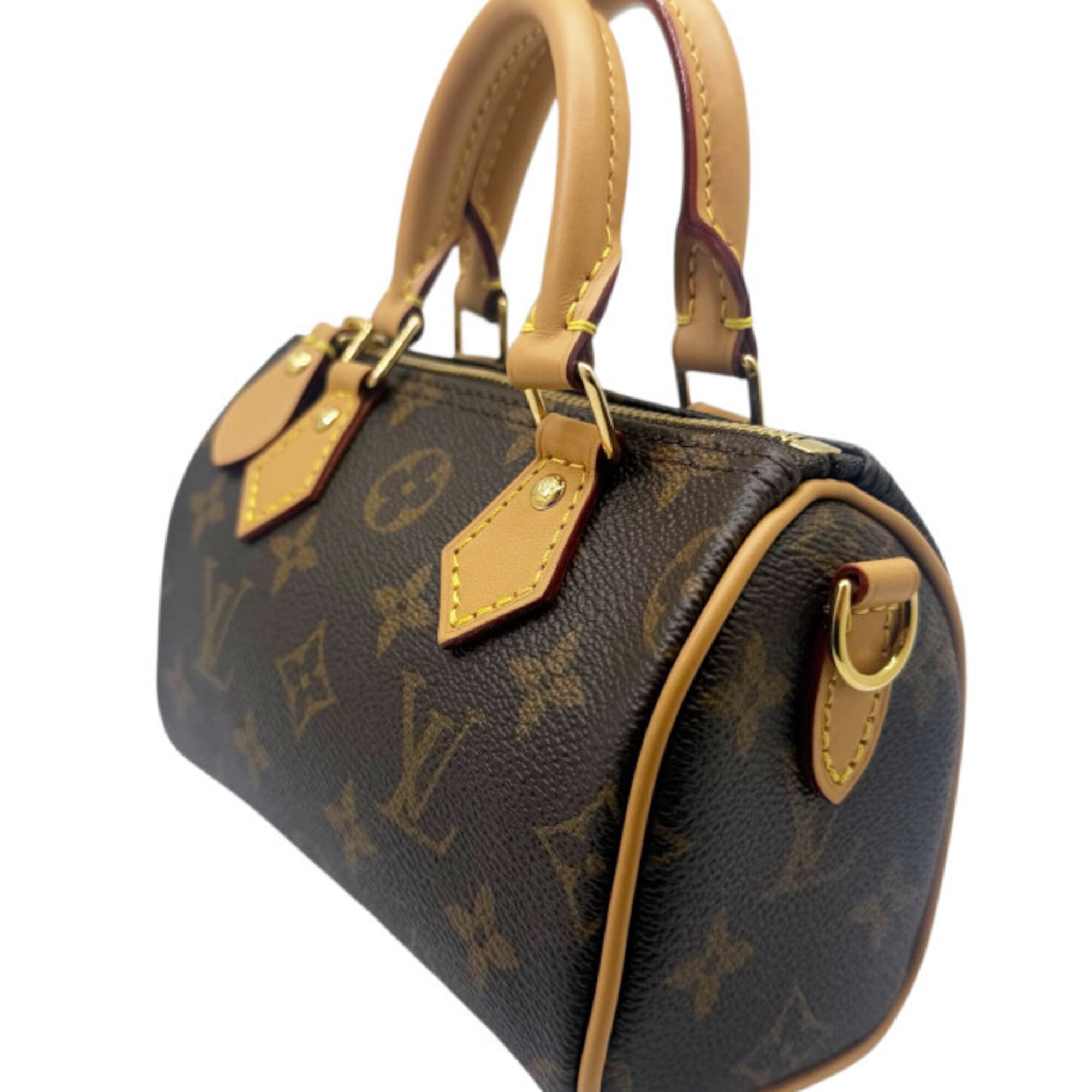 Louis Vuitton Brown Monogram Handbag Shoulder Bag (Pre-Owned)