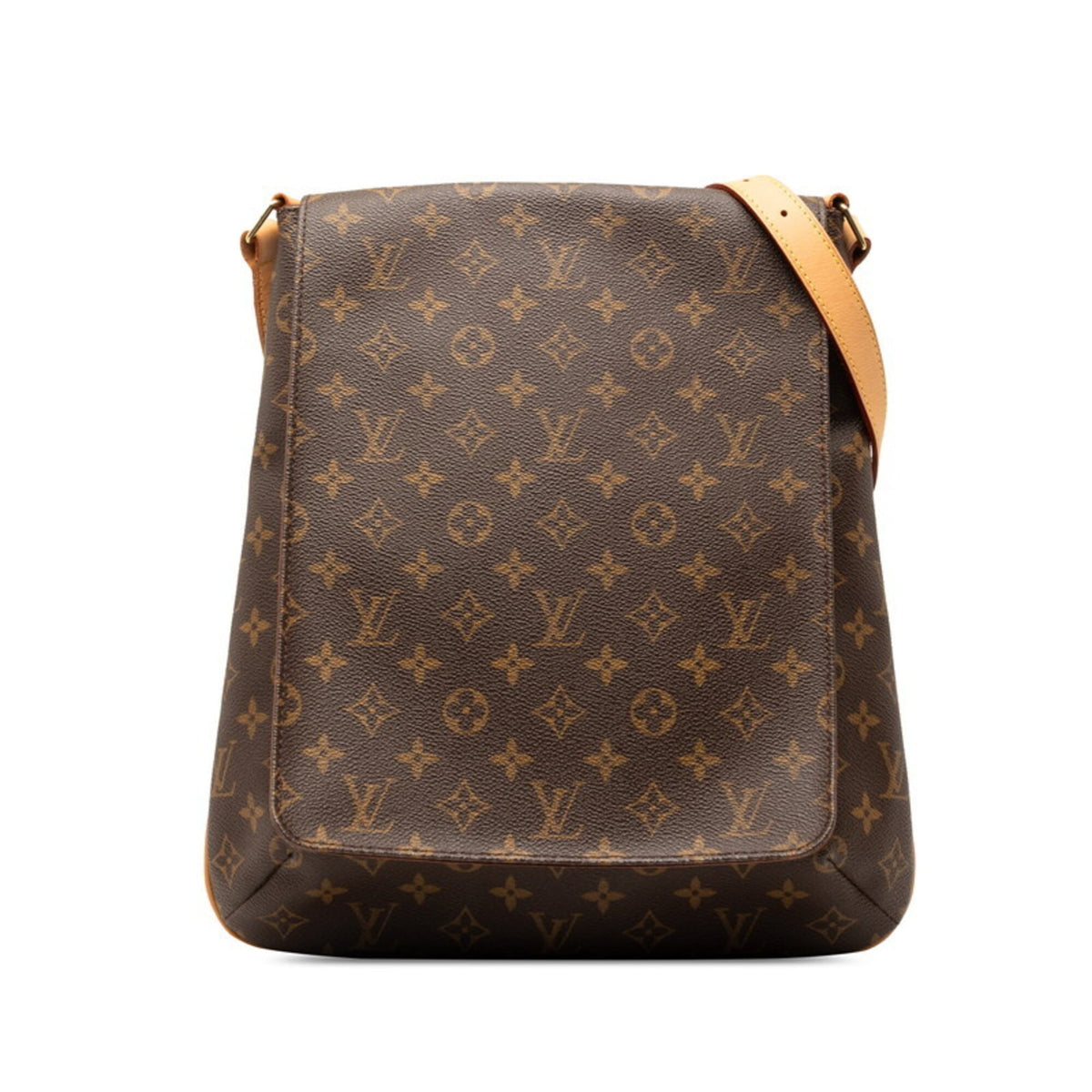 Louis Vuitton Monogram Brown Monogram Leather Shoulder Bag (Pre-Owned)