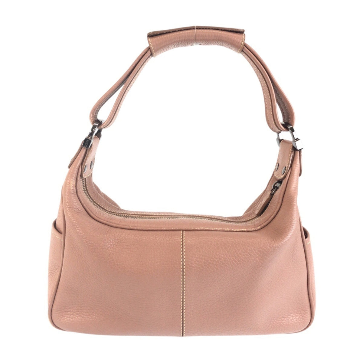 Tod's Dusty Pink Pink Leather Handbag Shoulder Bag (Pre-Owned)