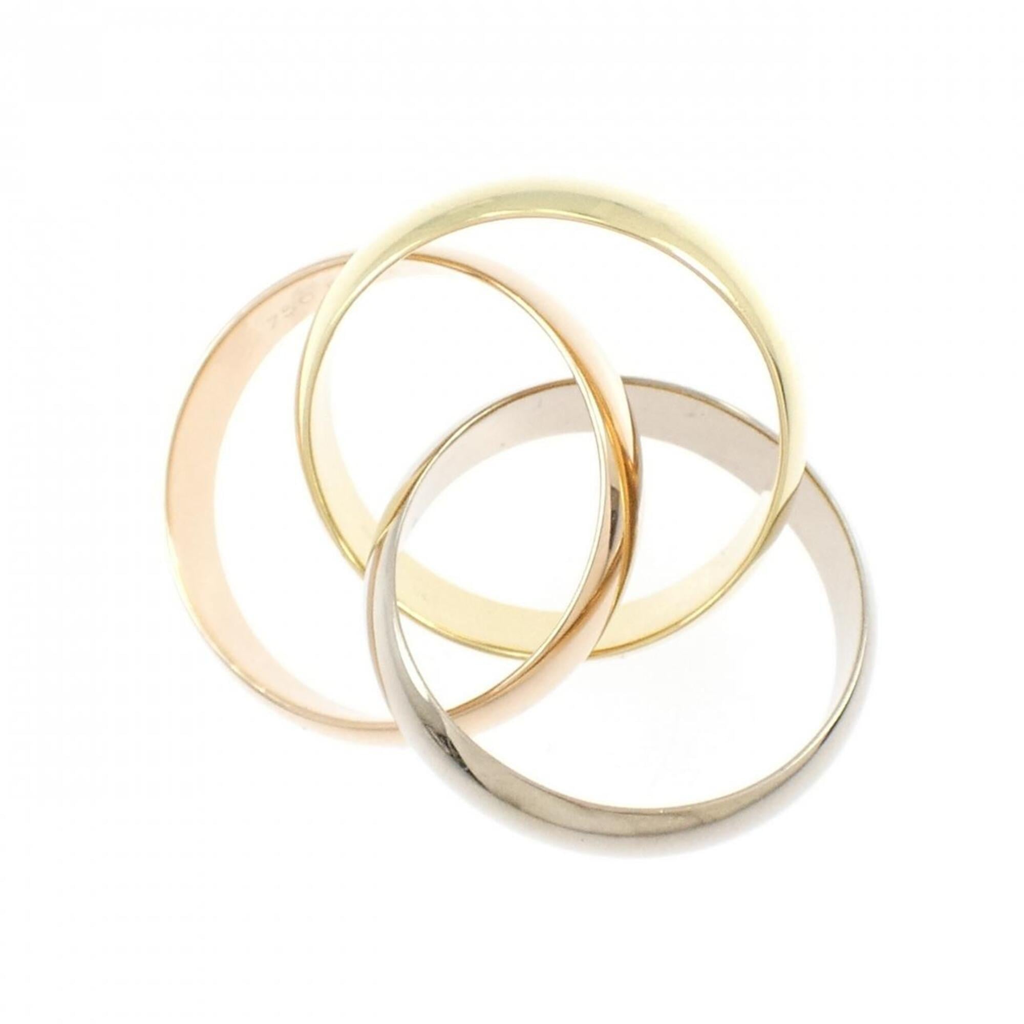 Cartier Yellow Gold (18K) Pink Gold (18K) White Gold (18K) Band Ring (Pre-Owned)