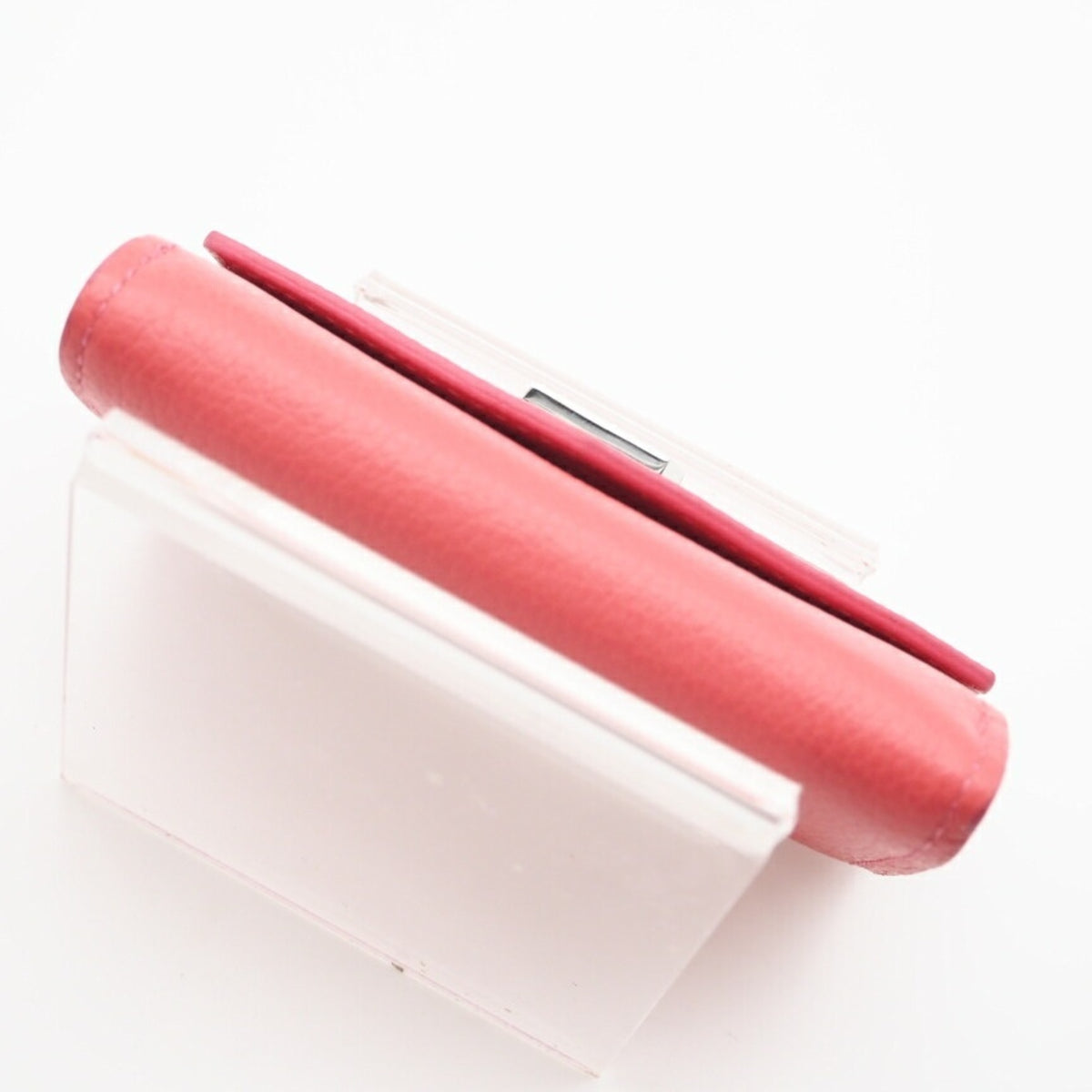Louis Vuitton Pink Leather Wallet (Tri-Fold) (Pre-Owned)
