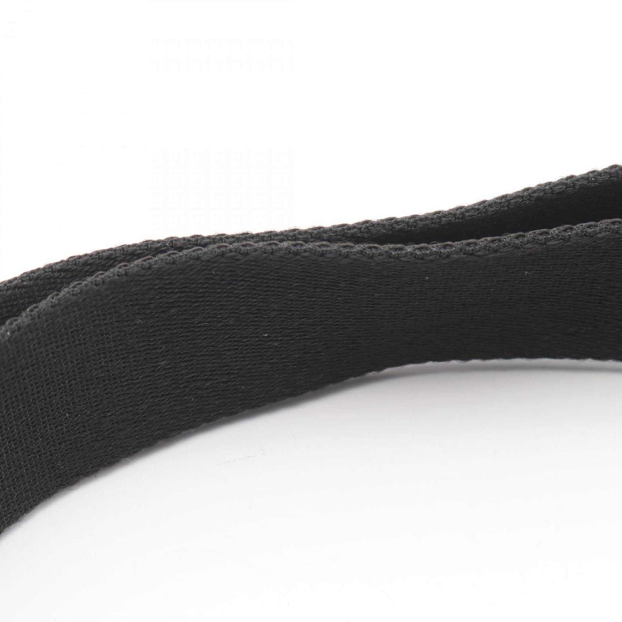 Bvlgari Black Canvas Fanny Pack Handbag (Pre-Owned)