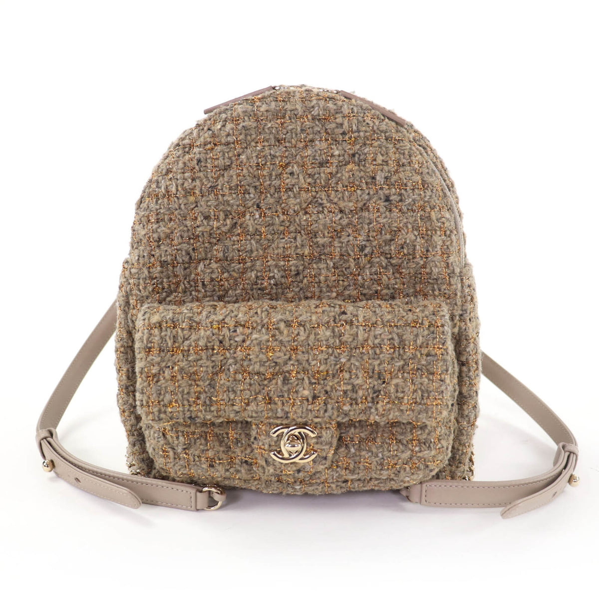 Chanel Brown Backpack (Pre-Owned)