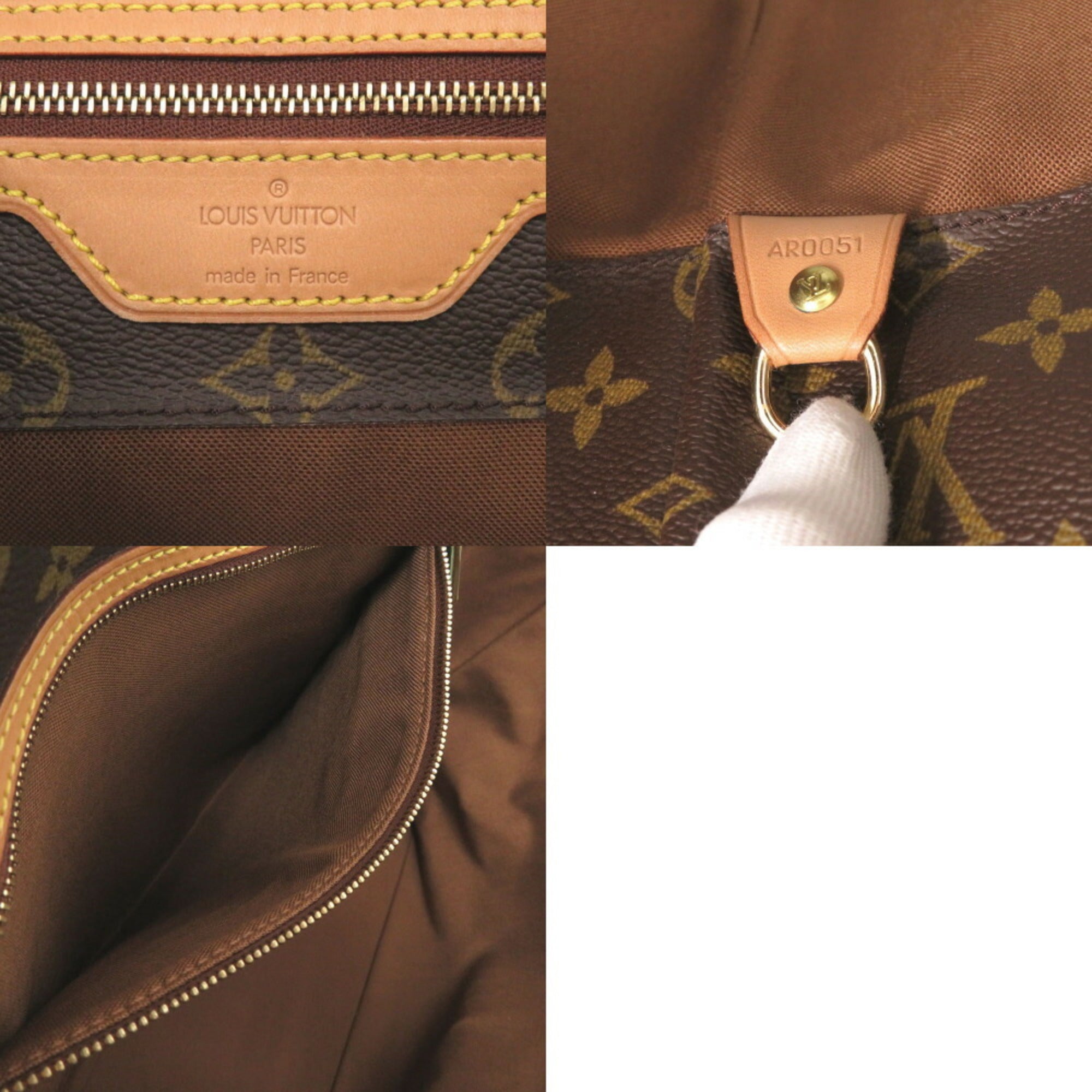 Louis Vuitton Brown Monogram Monogram Tote Bag (Pre-Owned)
