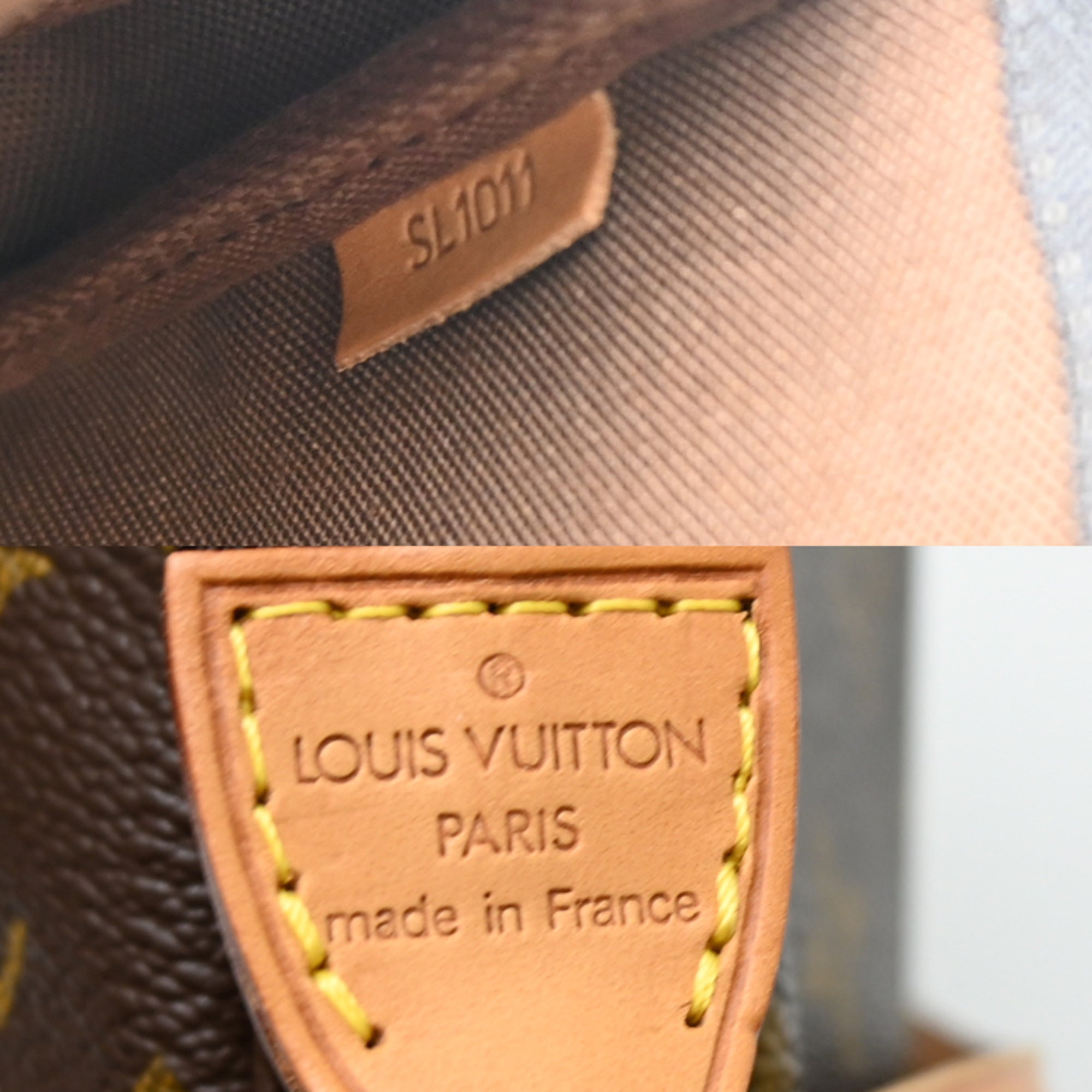 Louis Vuitton Brown Monogram Pochette Shoulder Bag (Pre-Owned)