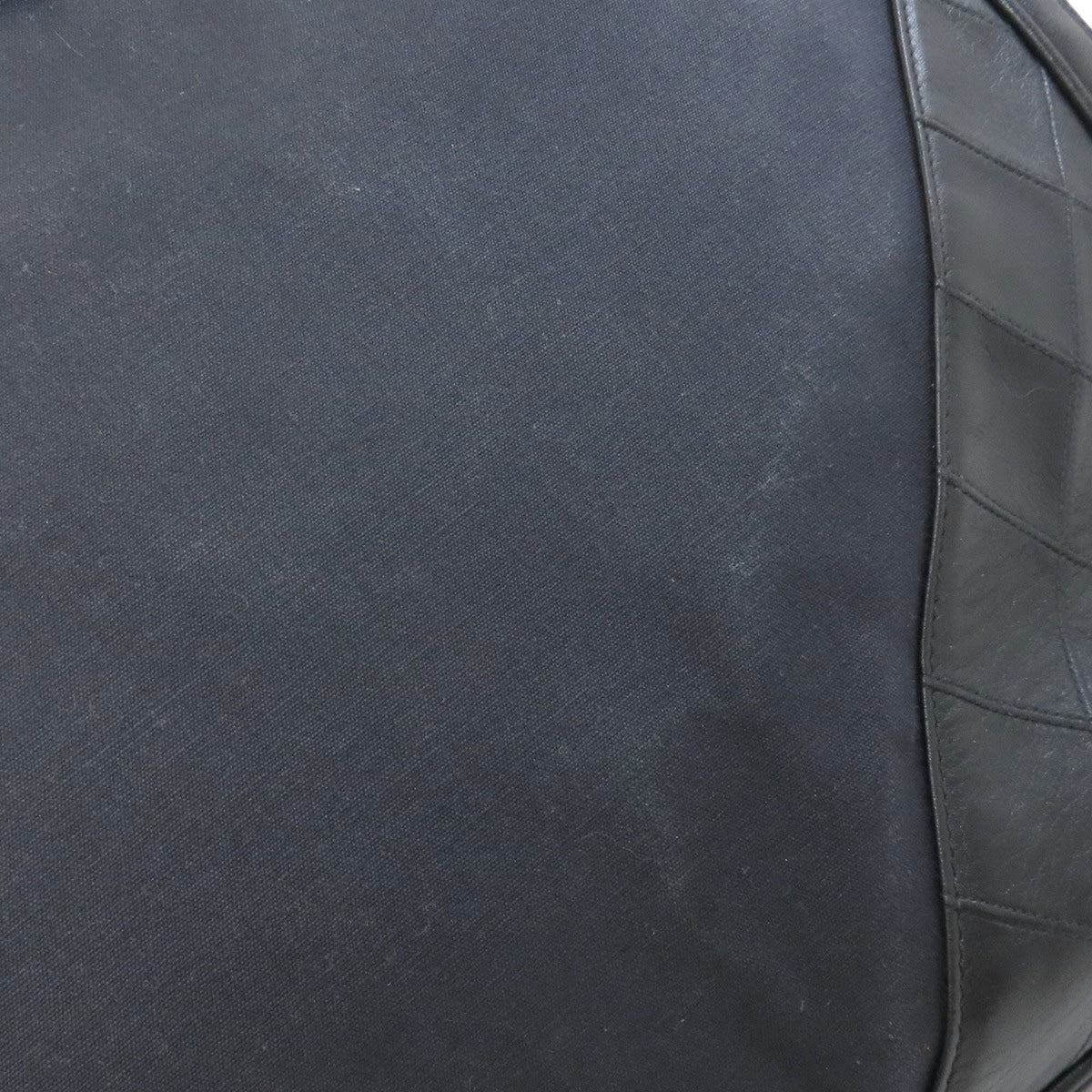 Chanel Black Canvas Briefcase (Pre-Owned)