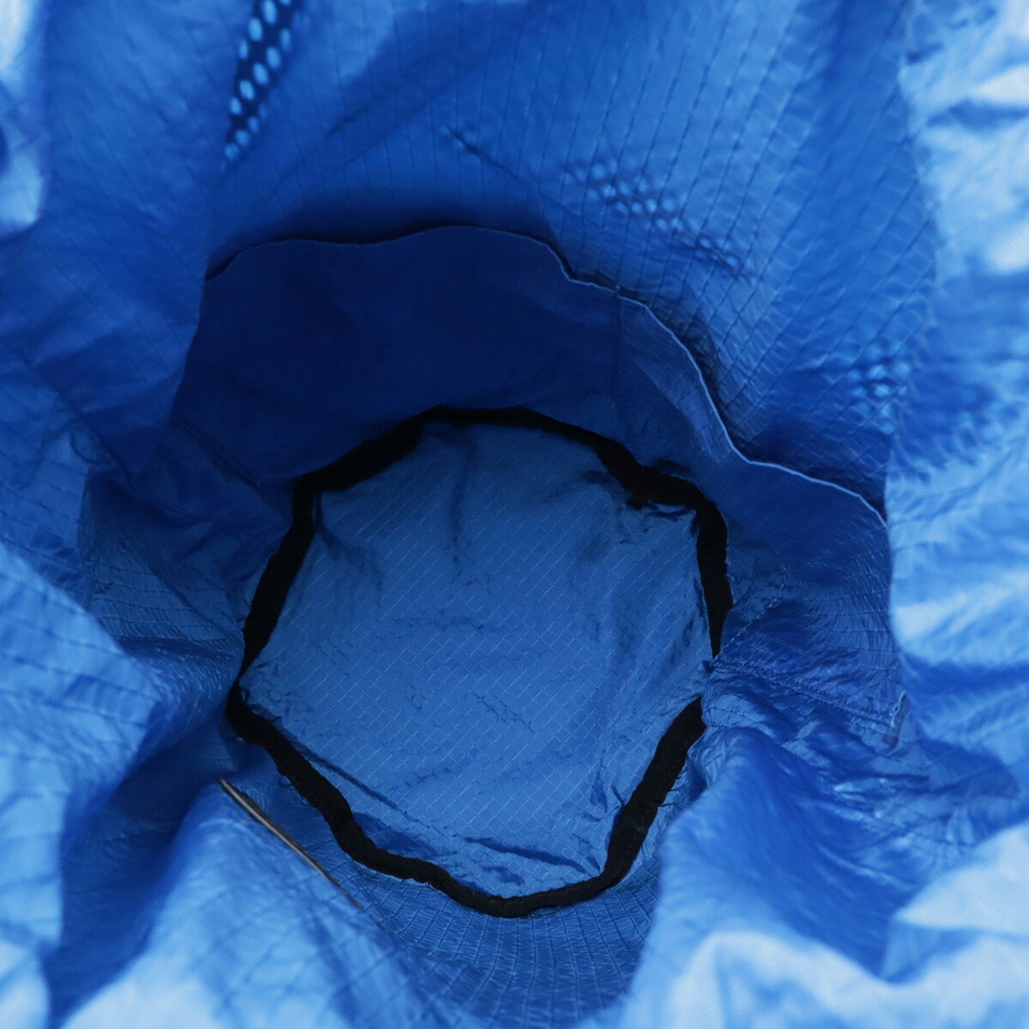 Bottega Veneta Black Blue Nylon Shoulder Bag (Pre-Owned)