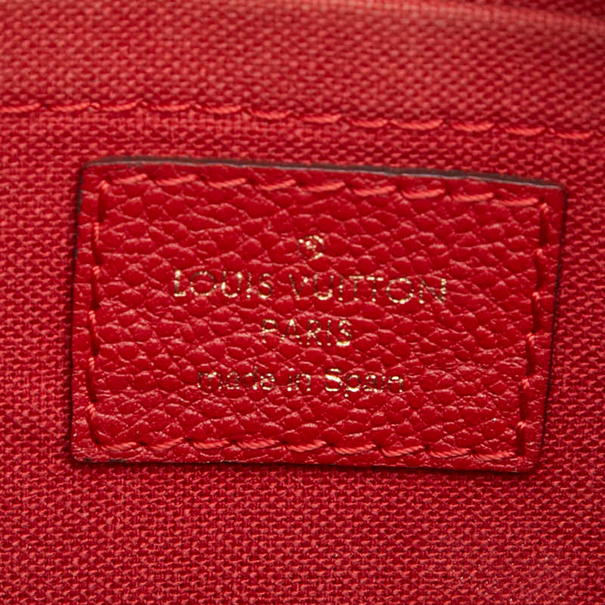 Louis Vuitton Monogram Brown Cerise Monogram Red Color Monogram Handbag Shoulder Bag (Pre-Owned)