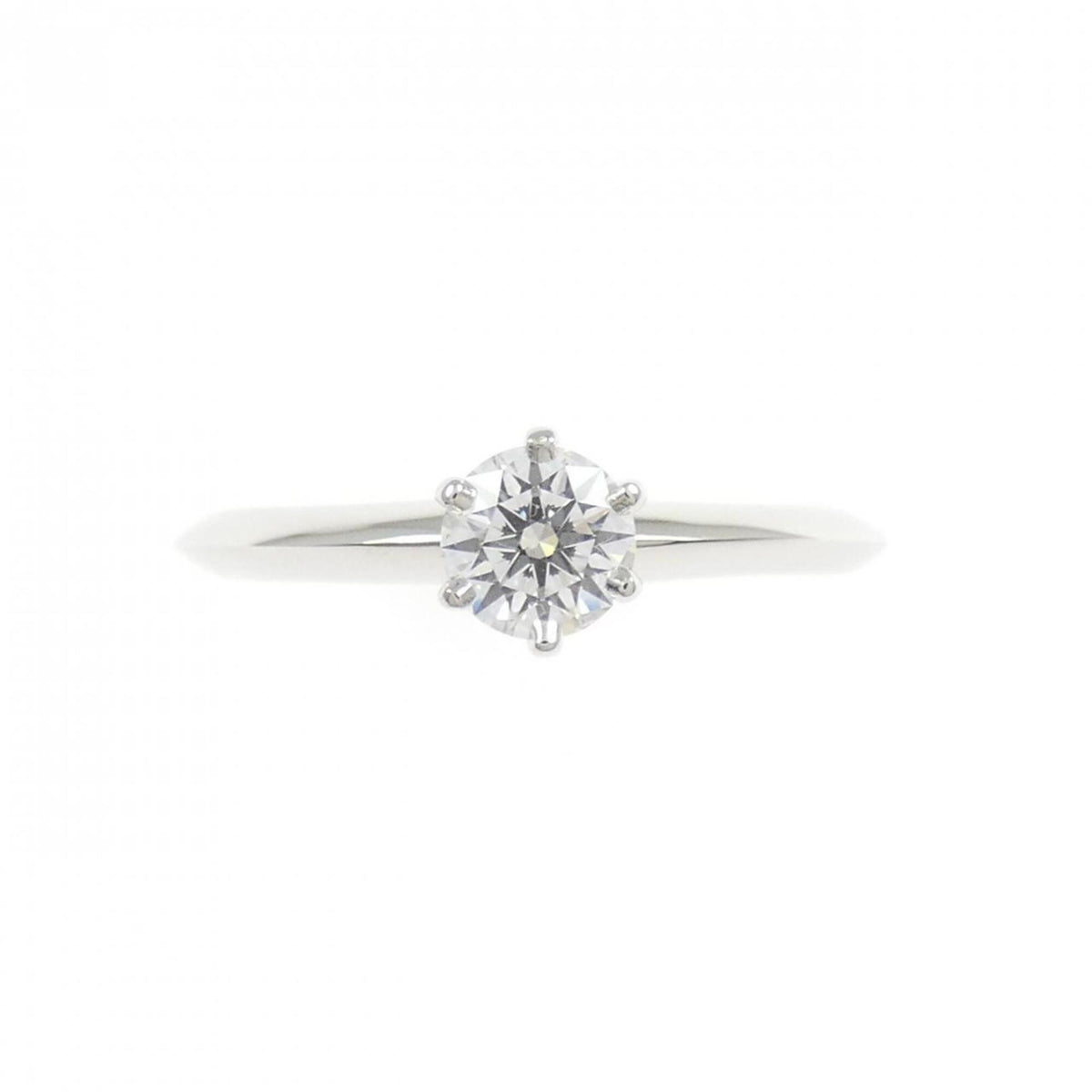 Tiffany Platinum 950 Band Ring (Pre-Owned)