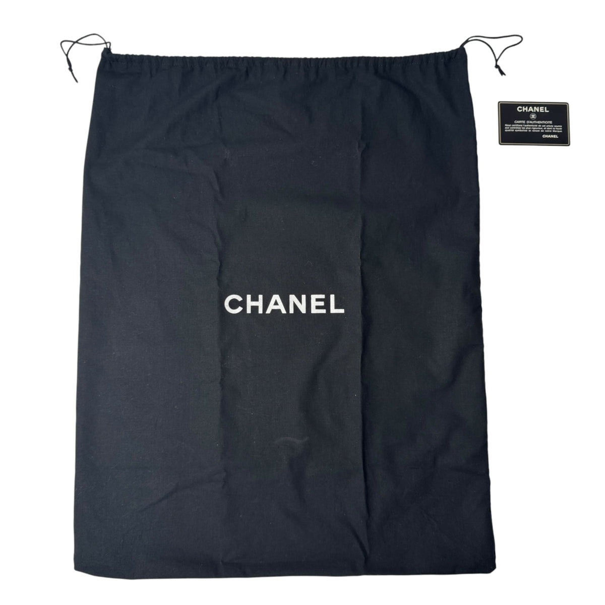 Chanel Beige Grained Calfskin Tote Bag (Pre-Owned)