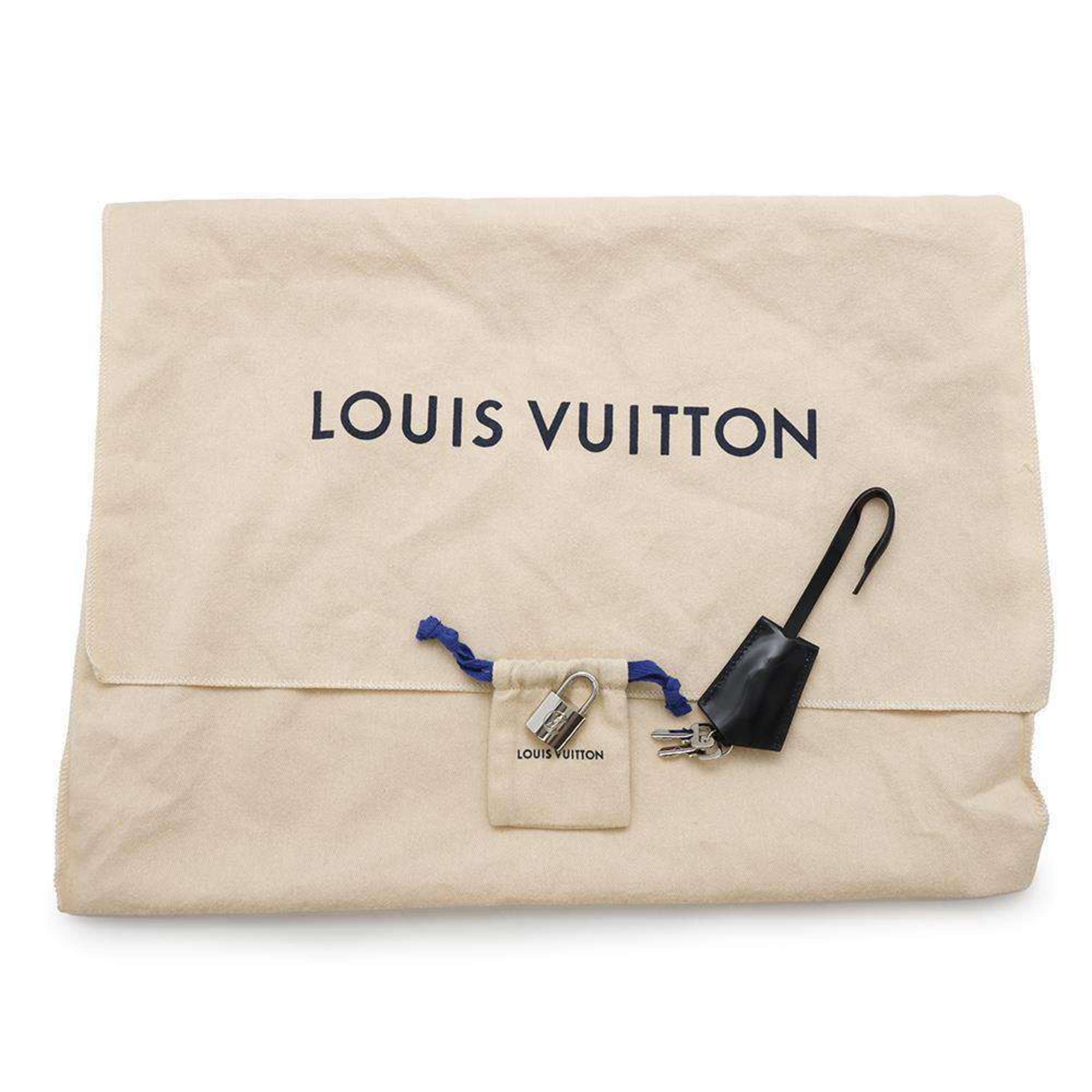 Louis Vuitton Black Noir Patent Leather Handbag (Pre-Owned)