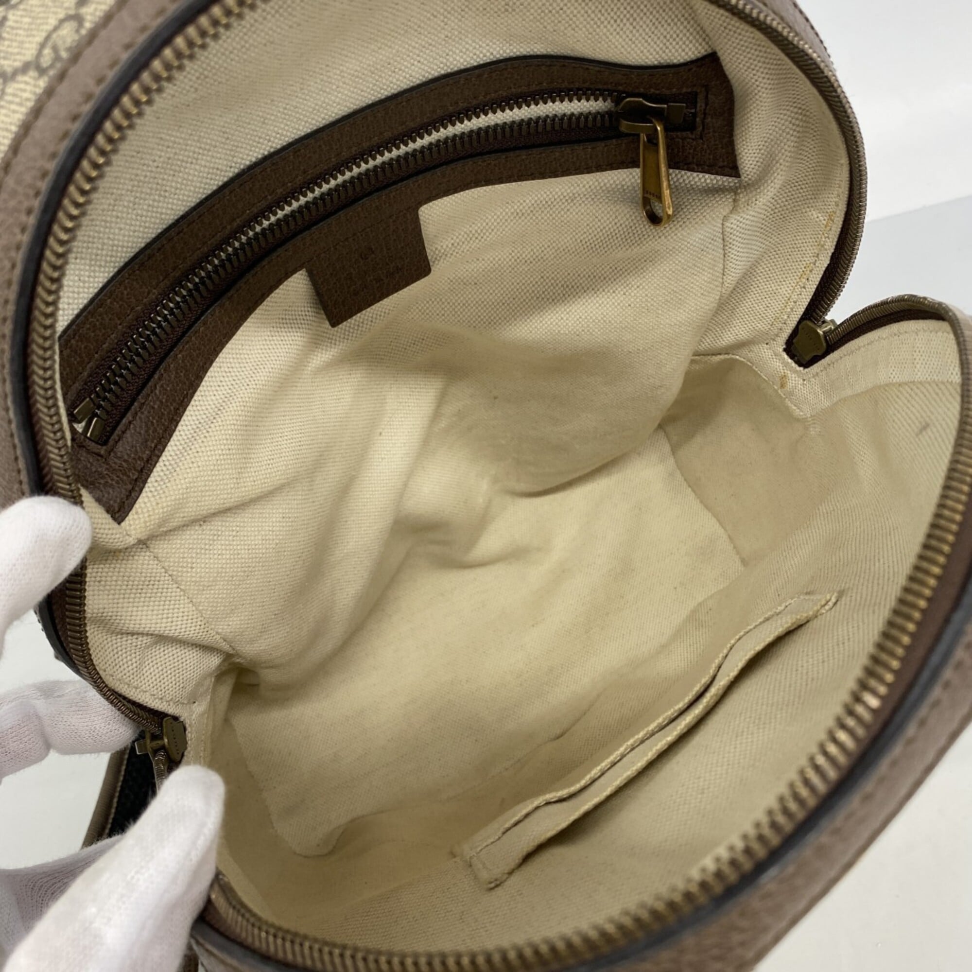 Gucci Brown Pvc Backpack (Pre-Owned)