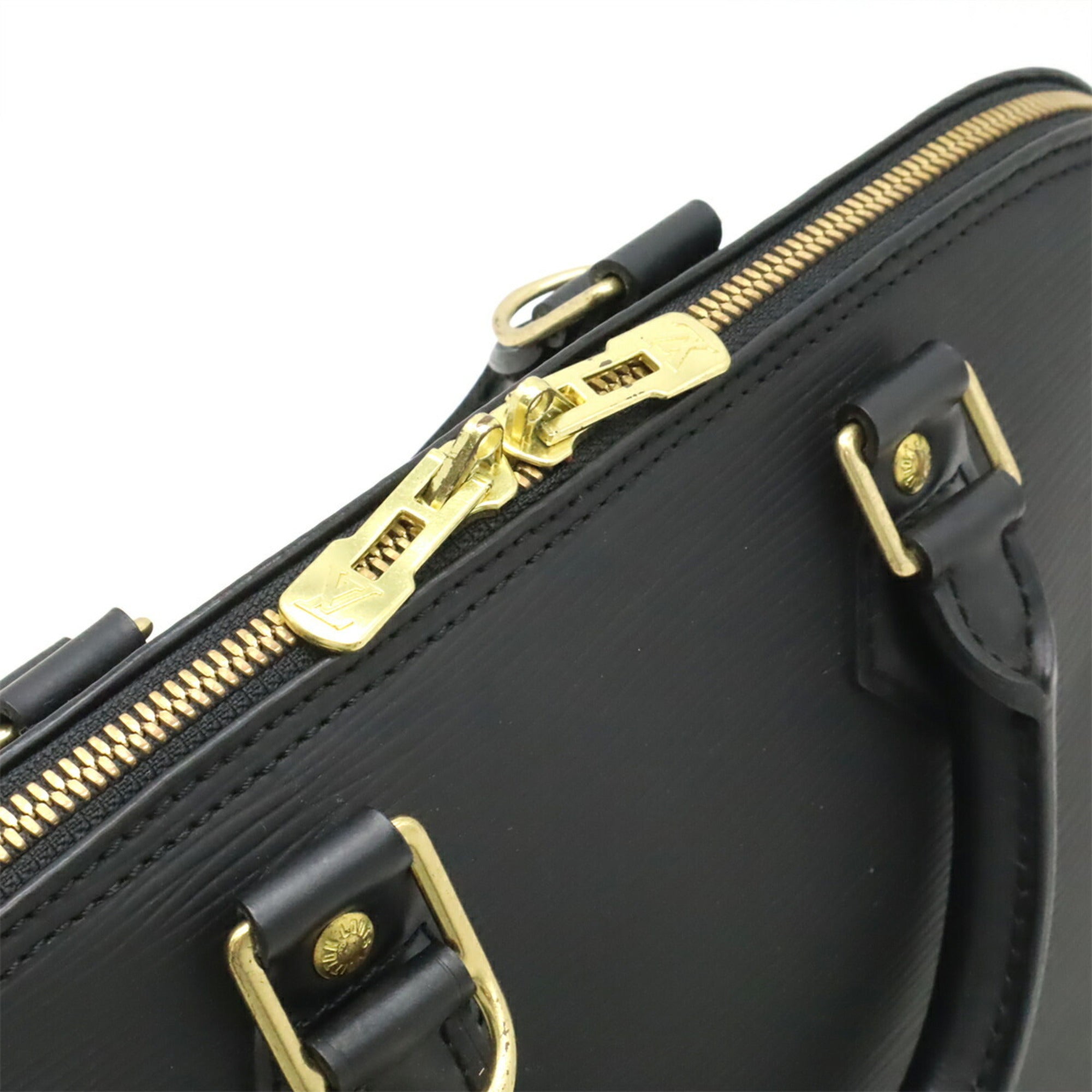 Louis Vuitton Noir Epi Leather Handbag (Pre-Owned)