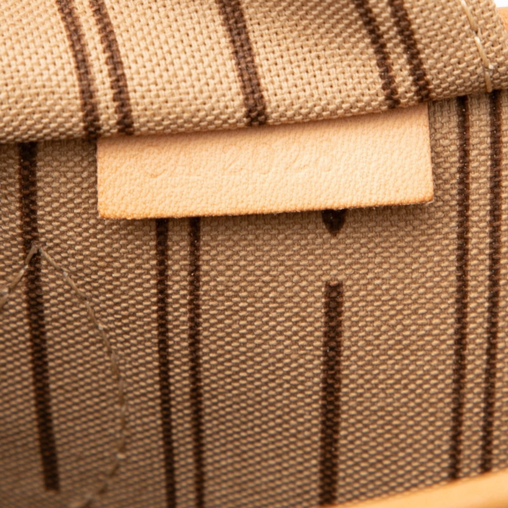 Louis Vuitton Brown Pvc Leather Shoulder Bag Tote Bag (Pre-Owned)