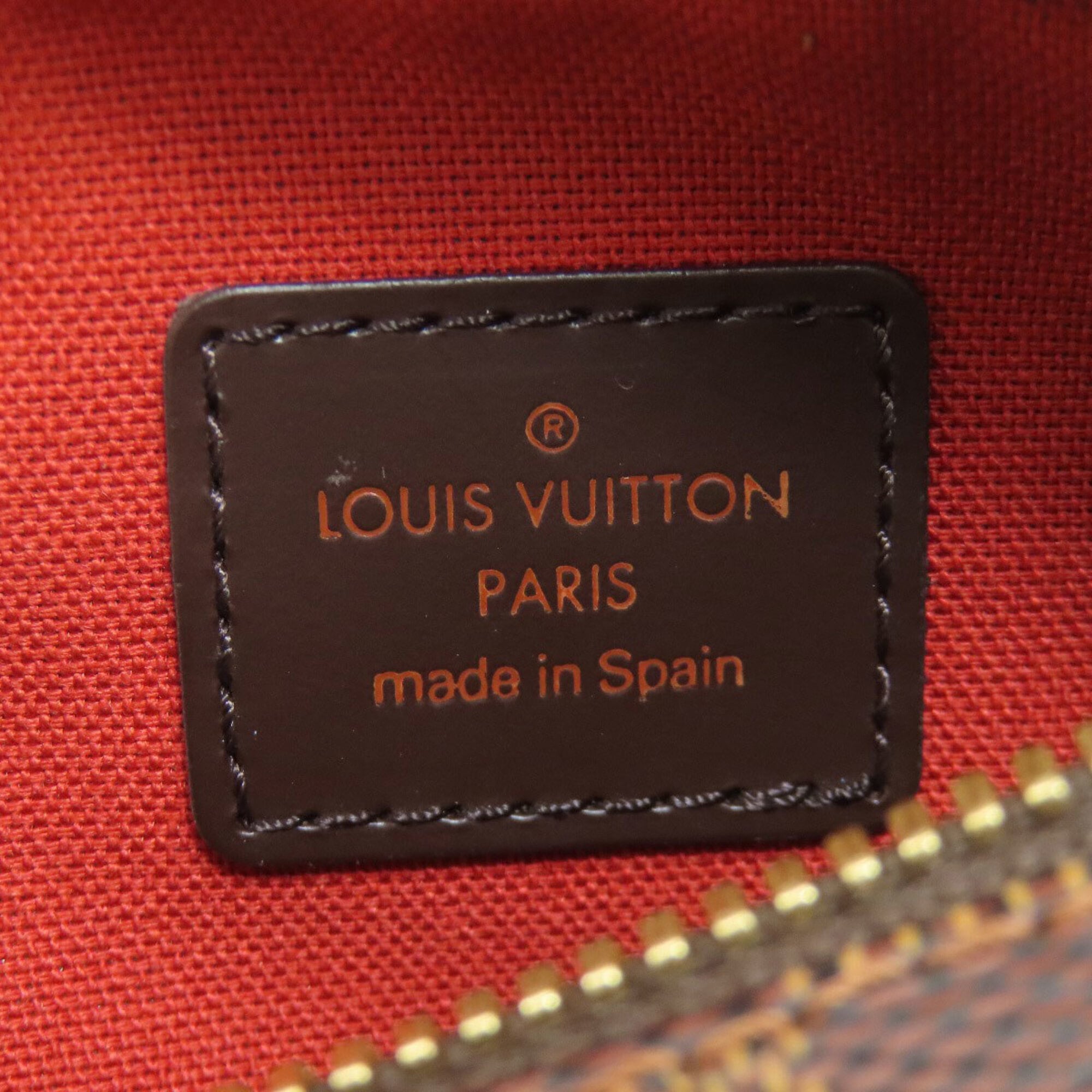 Louis Vuitton Damier Canvas Ebene Damier Canvas Sling Bag (Pre-Owned)