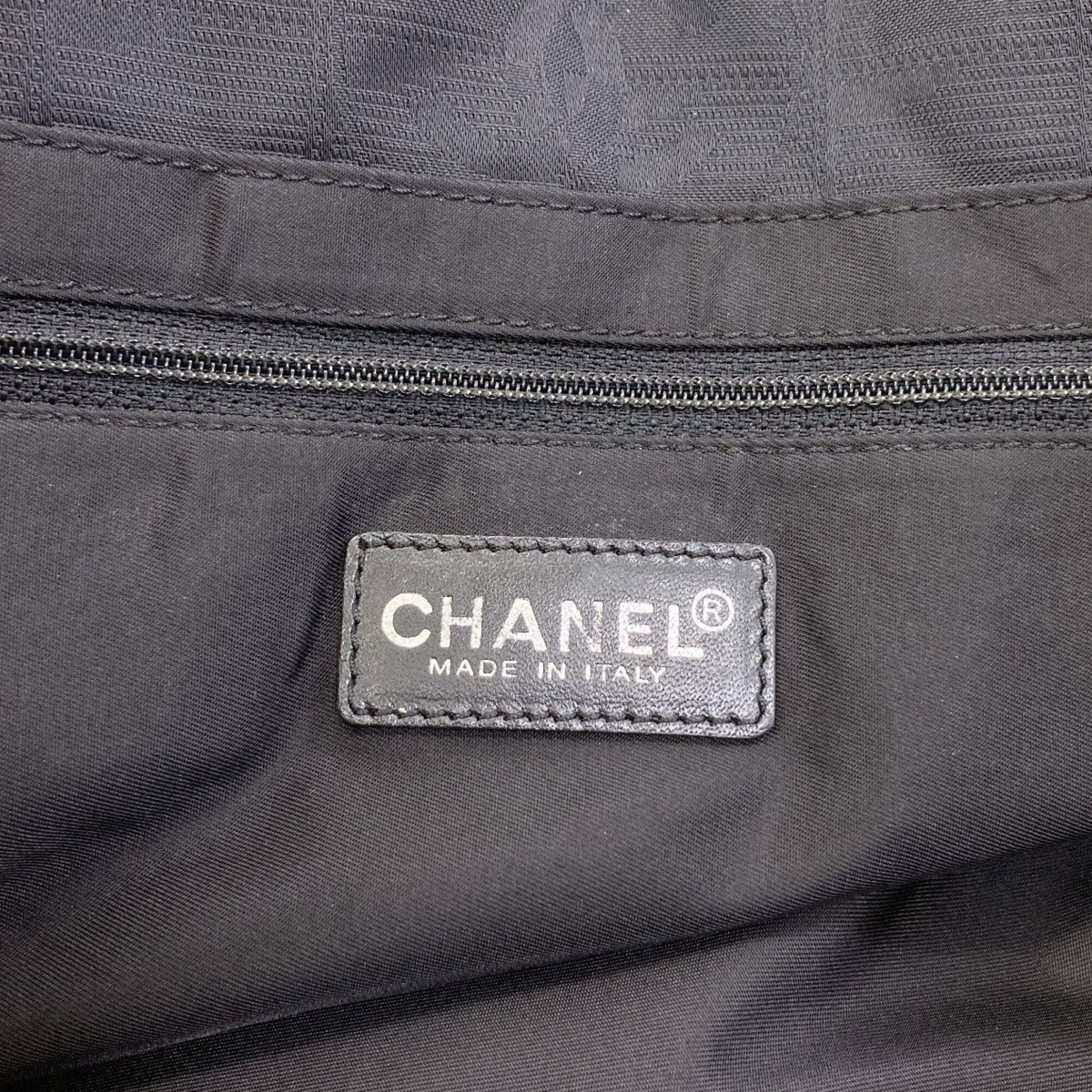 Chanel Black New Travel Line Tote Bag (Pre-Owned)