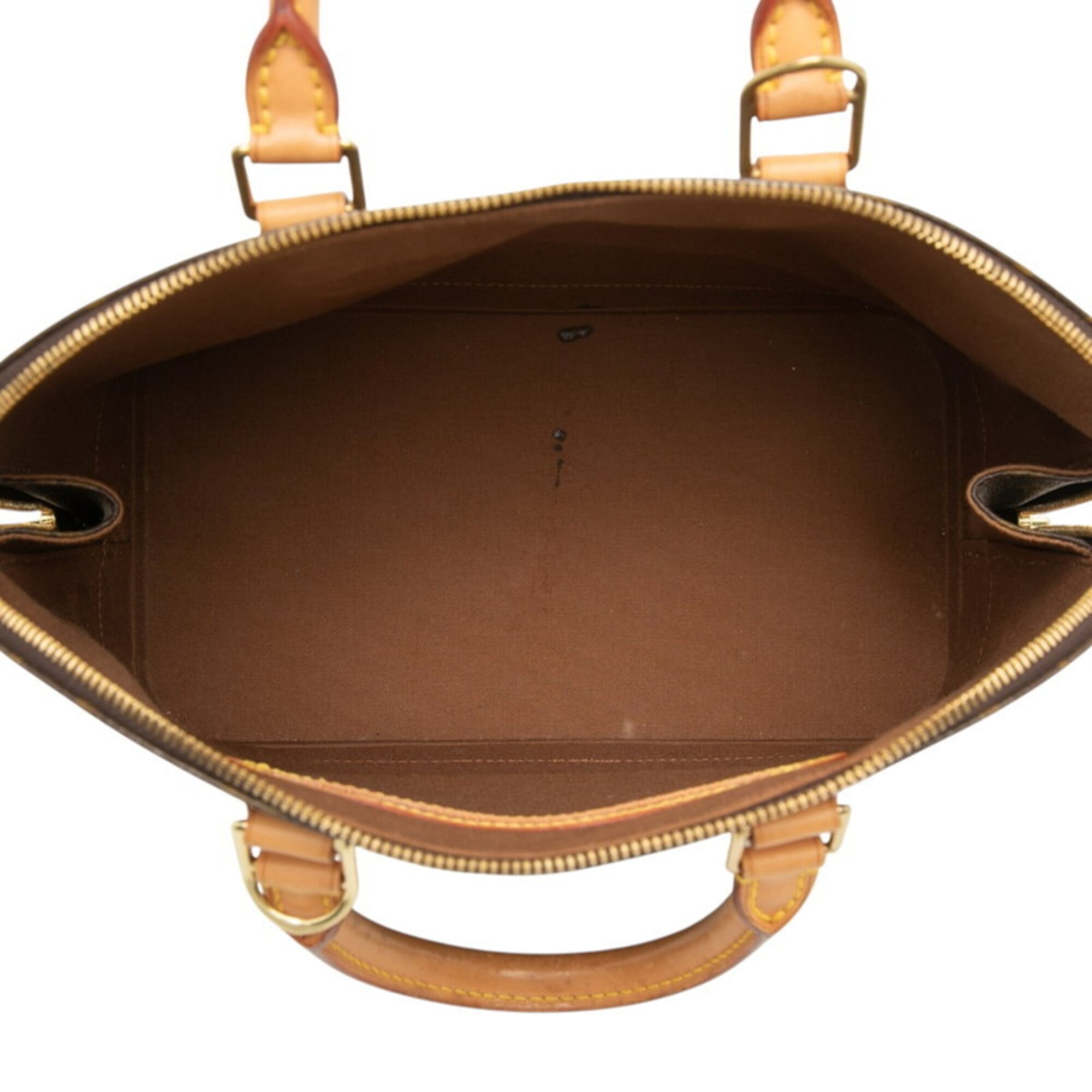 Louis Vuitton Brown Pvc Leather Handbag (Pre-Owned)