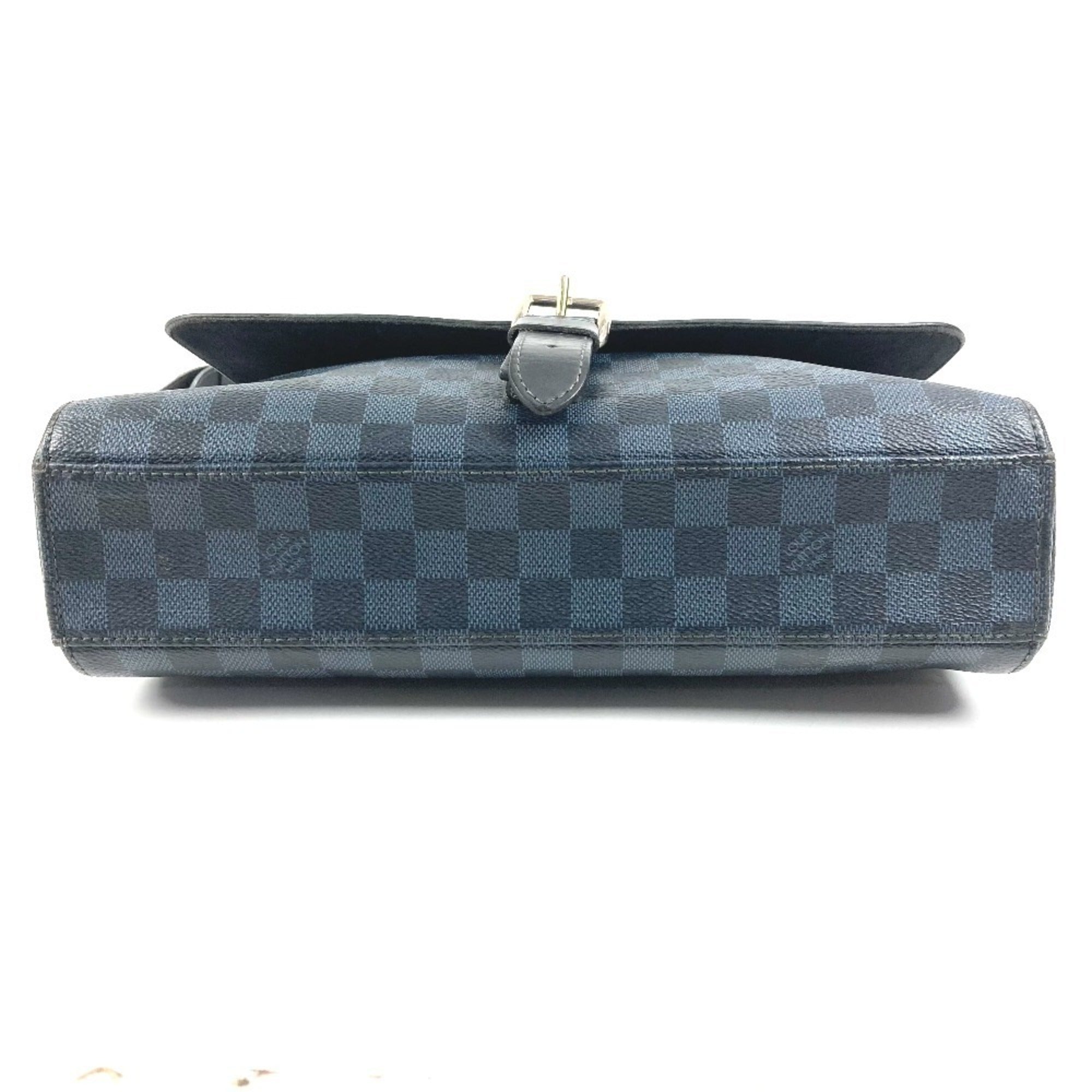 Louis Vuitton Damier Cobalt Navy Messenger Bag Shoulder Bag (Pre-Owned)