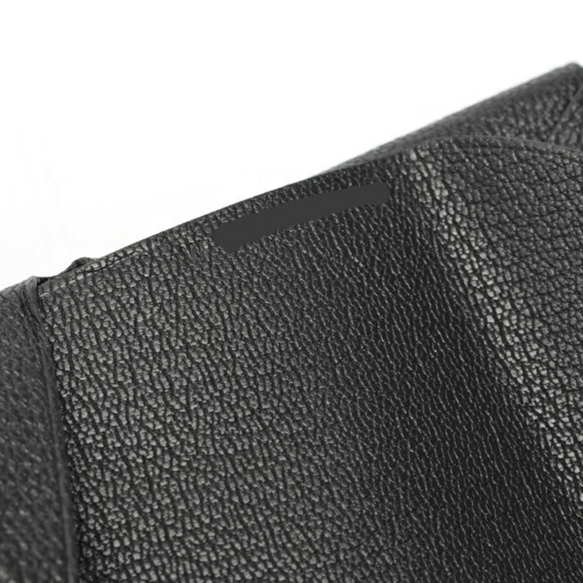 Hermes Black Chevre Myzore Leather Coin Purse/Coin Case (Pre-Owned)