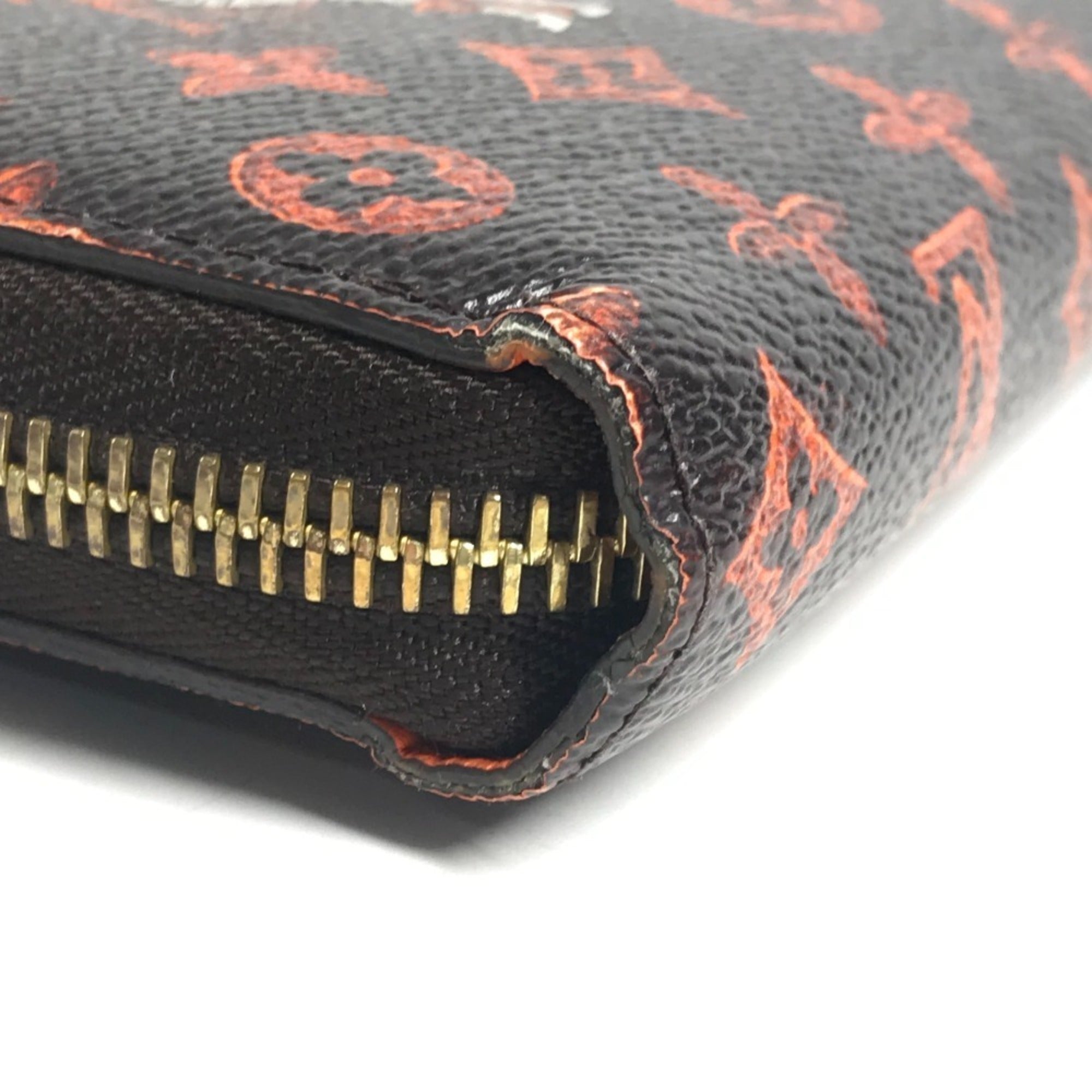 Louis Vuitton Brown Monogram Canvas Long Wallet (Bi-Fold) (Pre-Owned)
