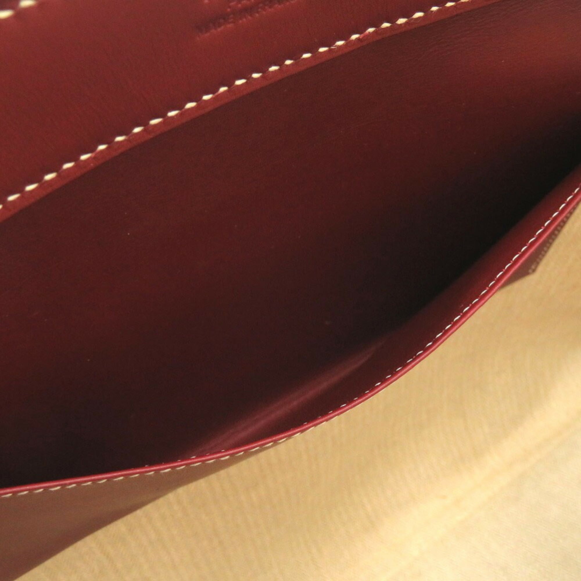 Hermes Rouge H Crinoline Tote Bag (Pre-Owned)