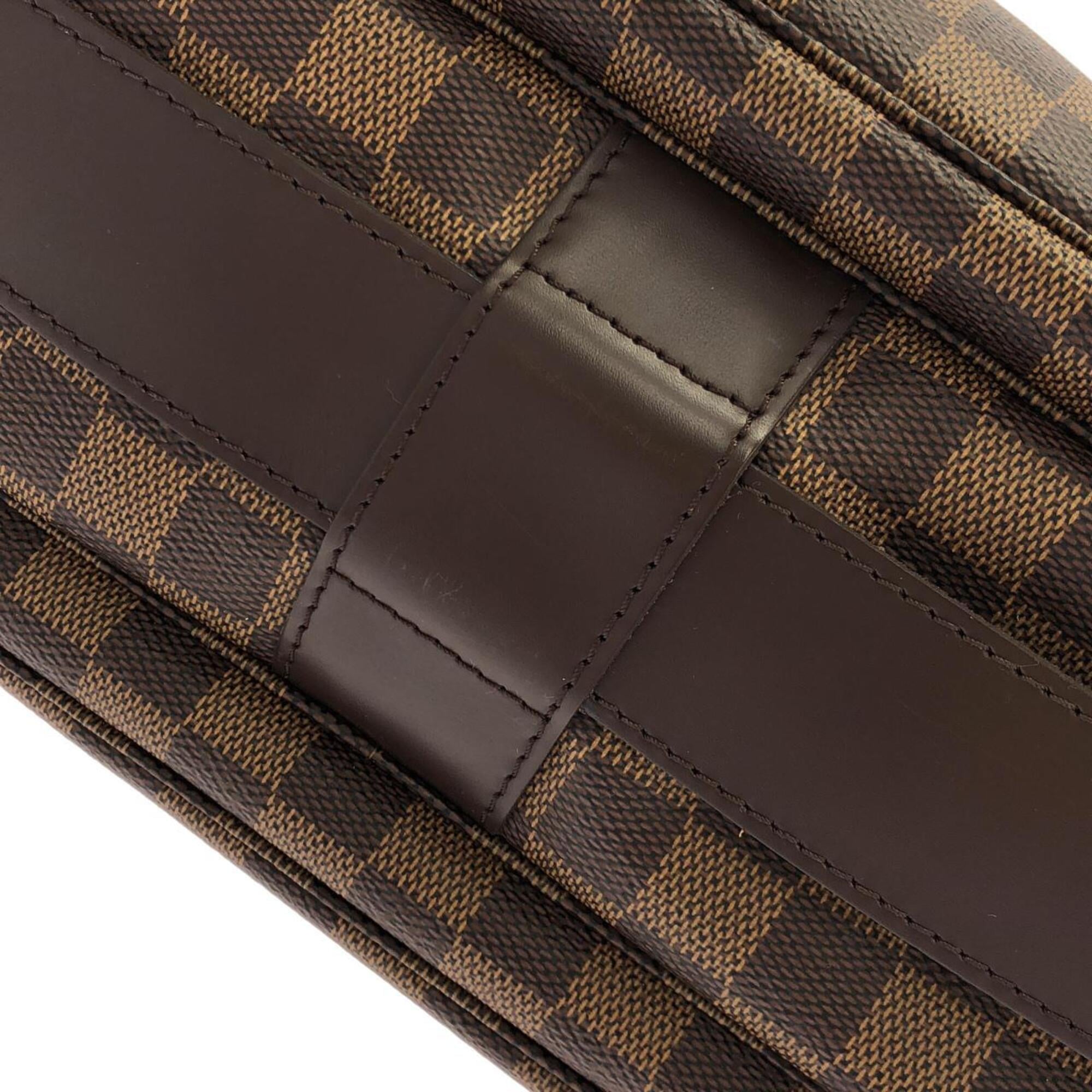 Louis Vuitton Ebene Coated Canvas Shoulder Bag (Pre-Owned)