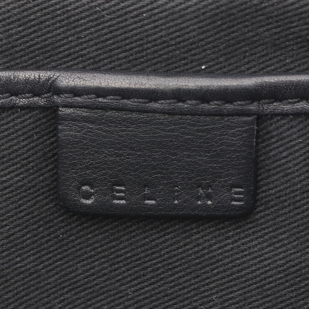 Celine Black Leather Handbag (Pre-Owned)