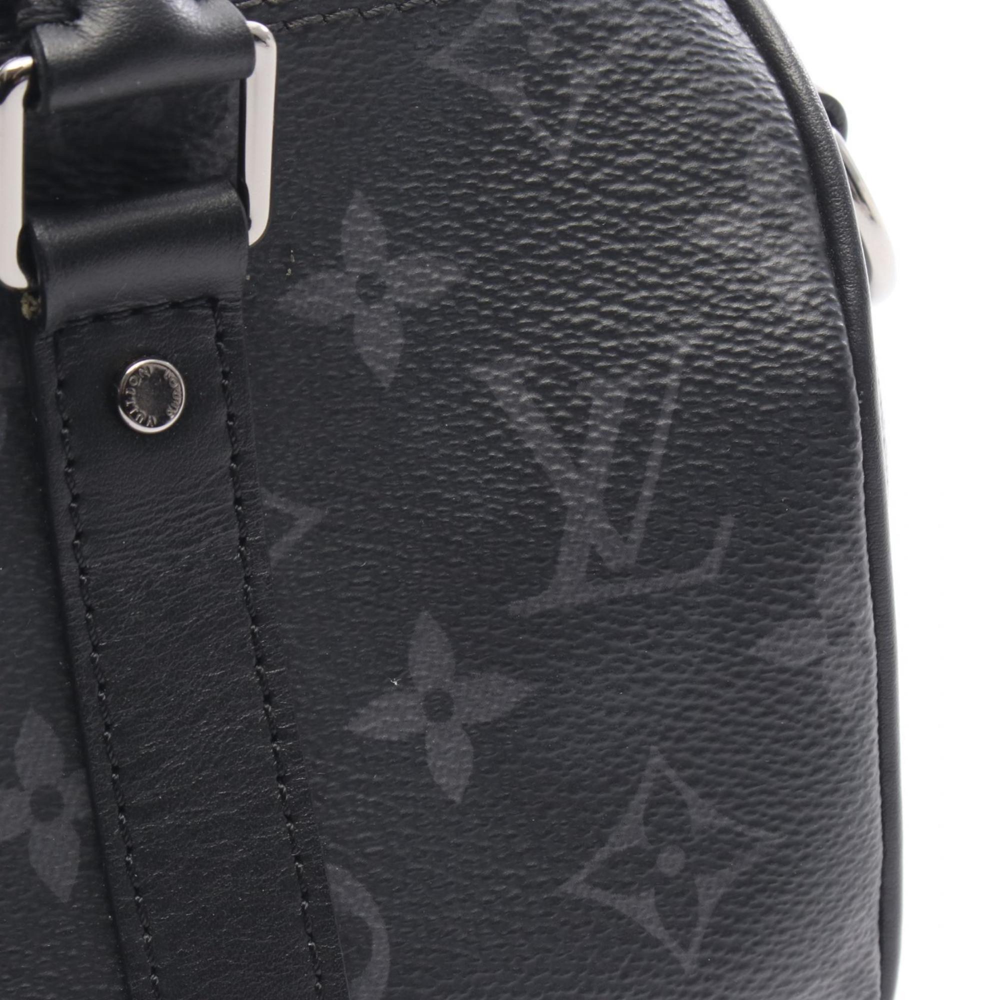 Louis Vuitton Black Monogram Eclipse Coated Canvas Leather Handbag (Pre-Owned)