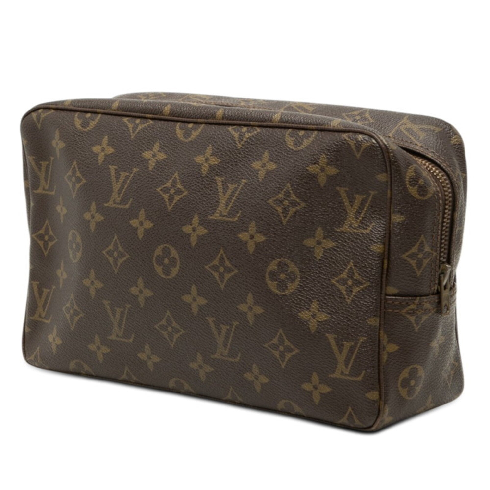 Louis Vuitton Brown Monogram Monogram Clutch Bag (Pre-Owned)