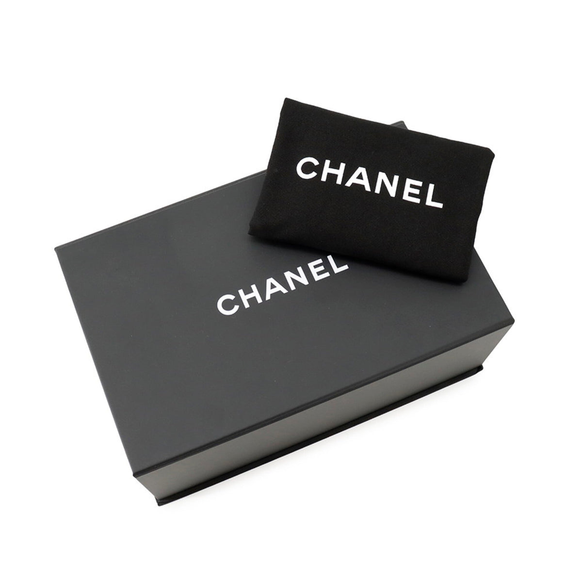 Chanel Matelasse Black Leather Handbag Shoulder Bag (Pre-Owned)